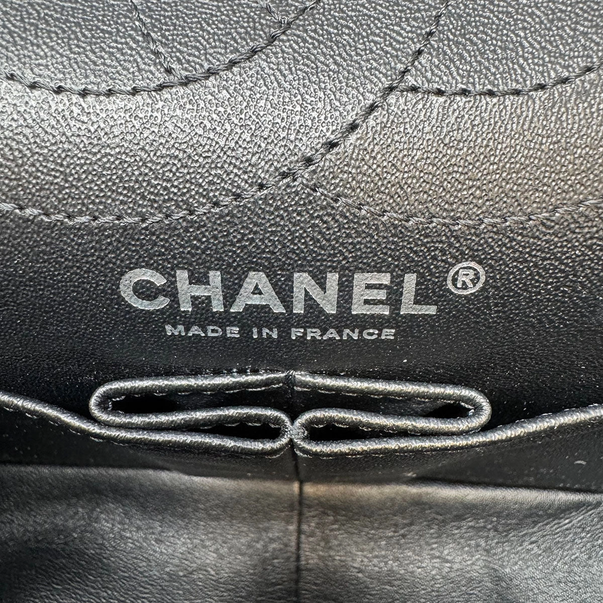 Chanel Reissue 226 So Black Double Flap Bag