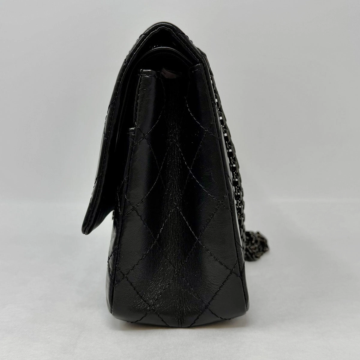 Chanel Reissue 226 So Black Double Flap Bag