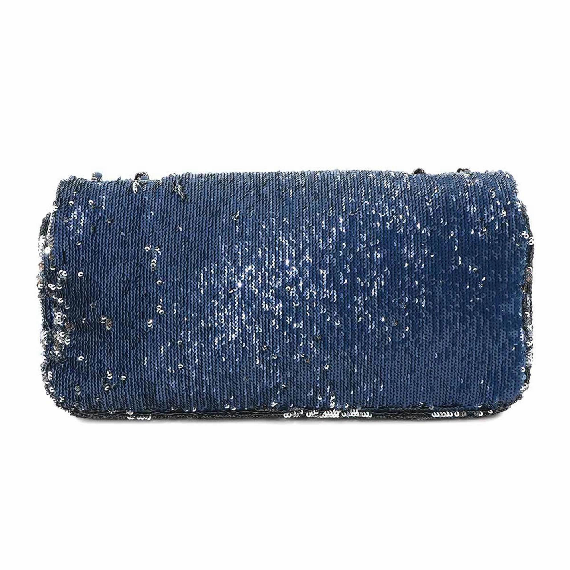 Chanel Spangles Leather Shoulder Bag (Pre-Owned)