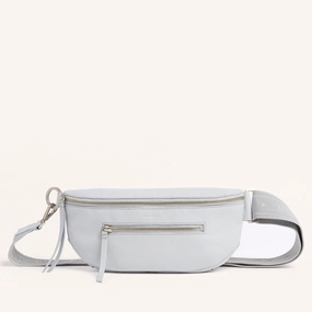 Charles Crossbody | Bluebird/Brushed Silver | Med