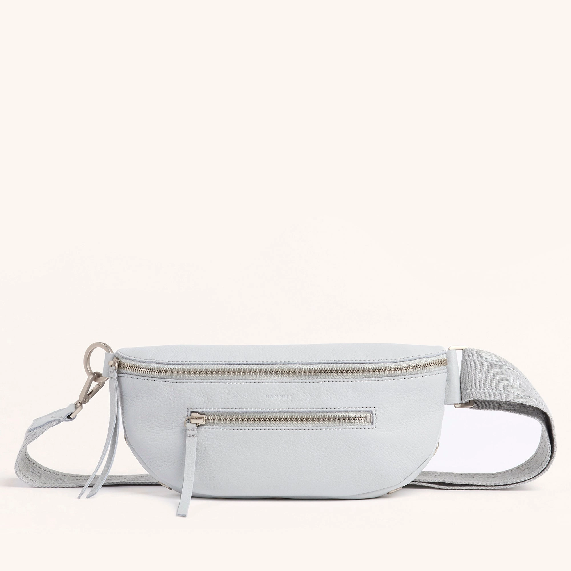 Charles Crossbody | Bluebird/Brushed Silver | Med