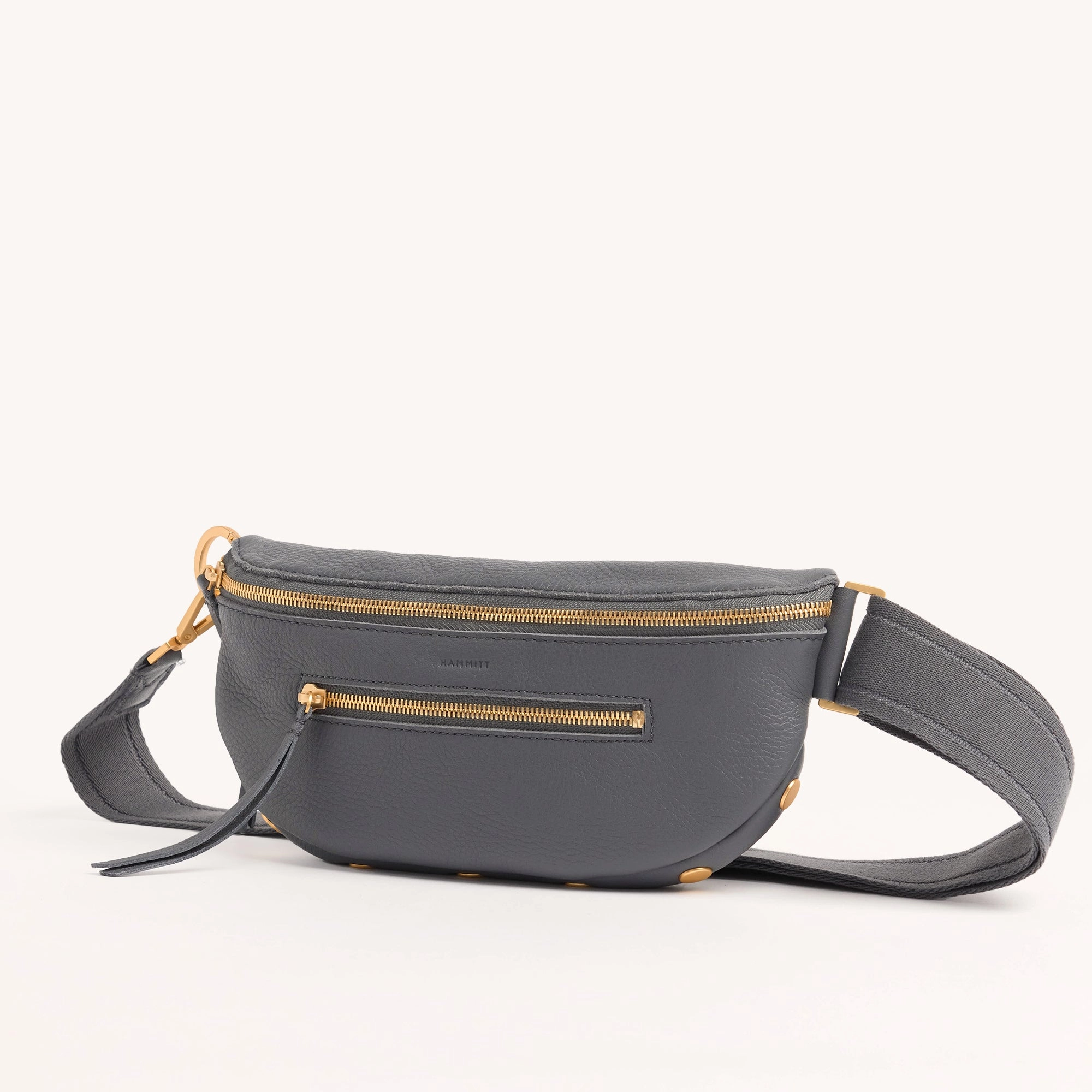Charles Crossbody | Sonnet Grey/Brushed Gold | Med