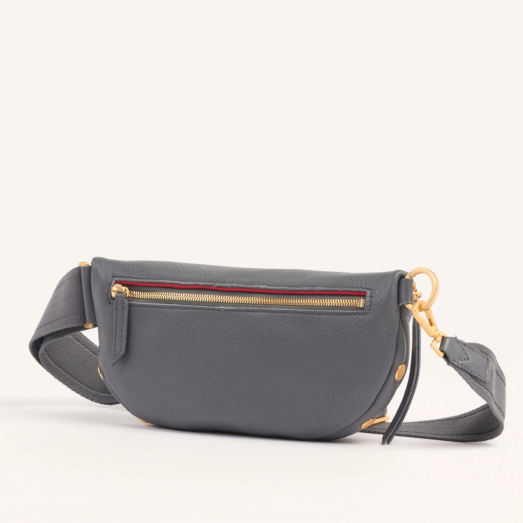 Charles Crossbody | Sonnet Grey/Brushed Gold | Med