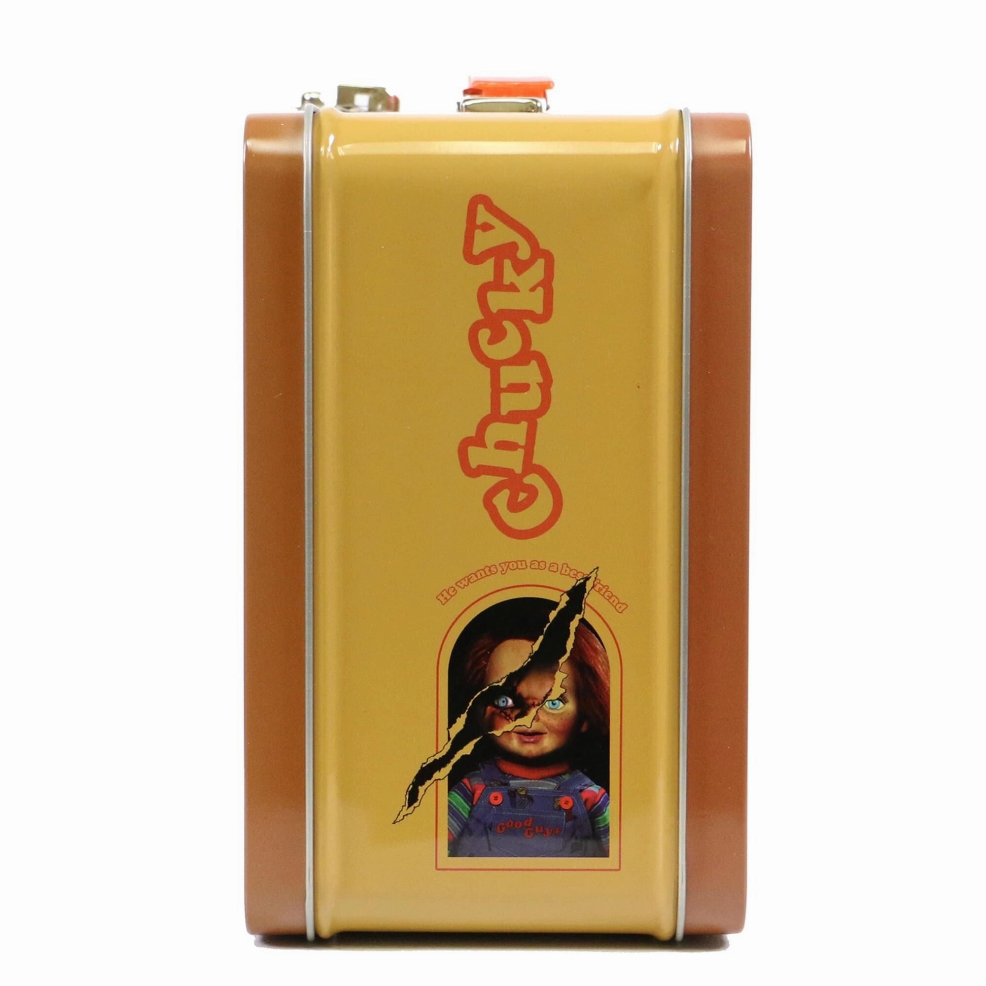 Child's Play Chucky Good Guys Tin Lunch Box with Beverage Container