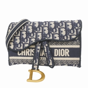 Christian Dior Canvas Shoulder Bag (Pre-Owned)
