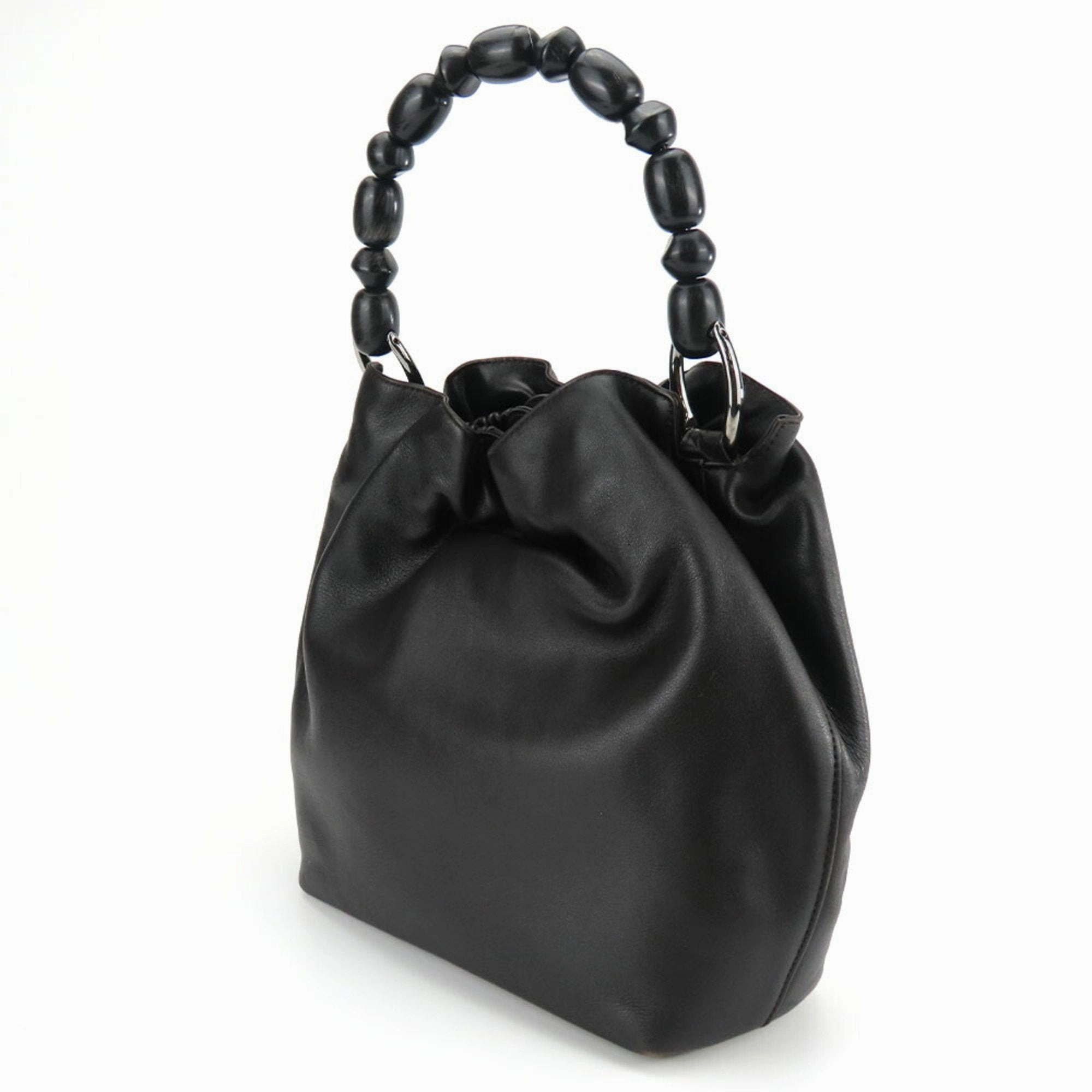 Christian Dior Leather Handbag (Pre-Owned)