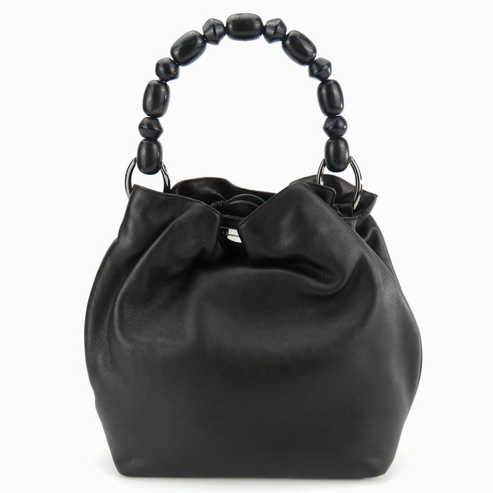 Christian Dior Leather Handbag (Pre-Owned)