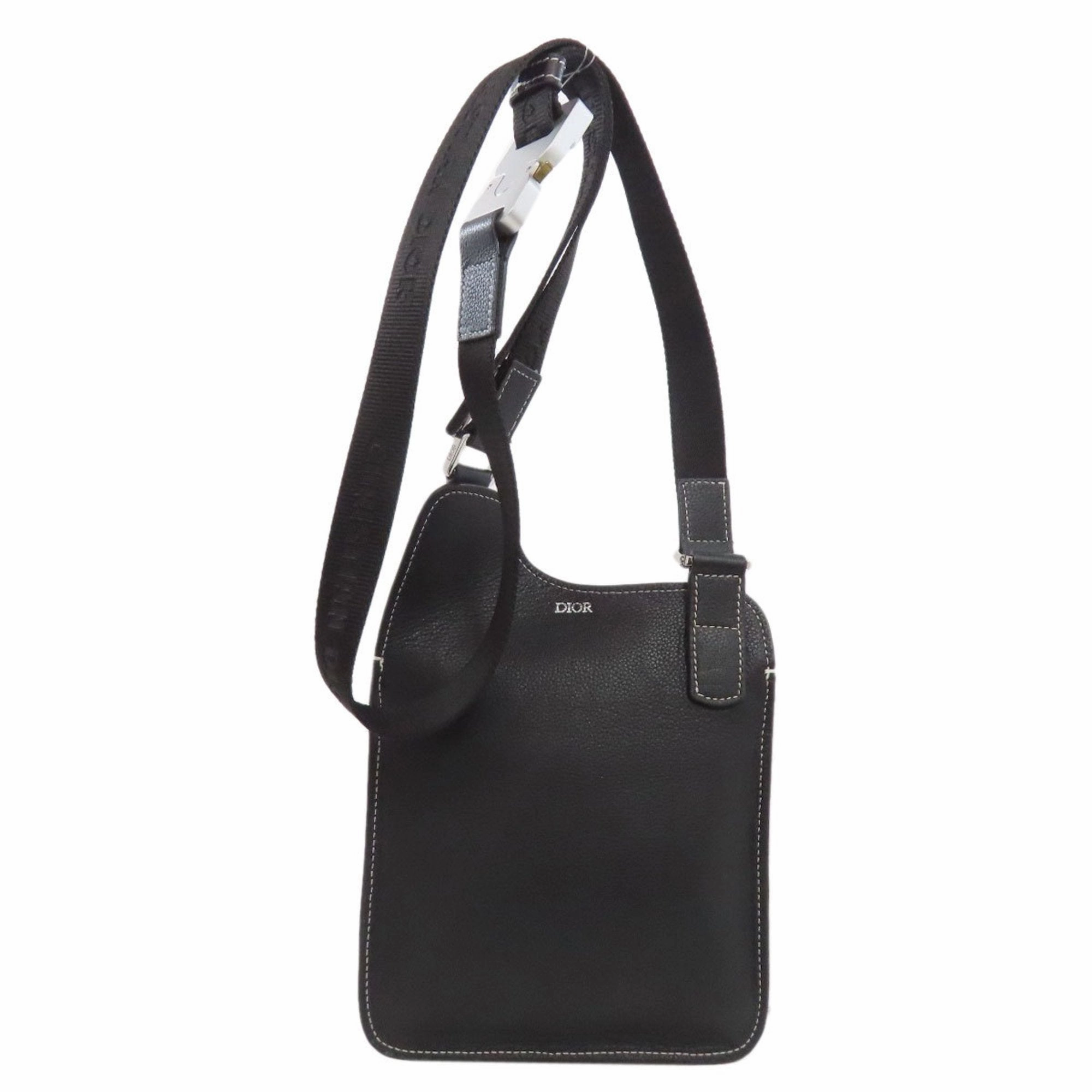Christian Dior Leather Shoulder Bag (Pre-Owned)