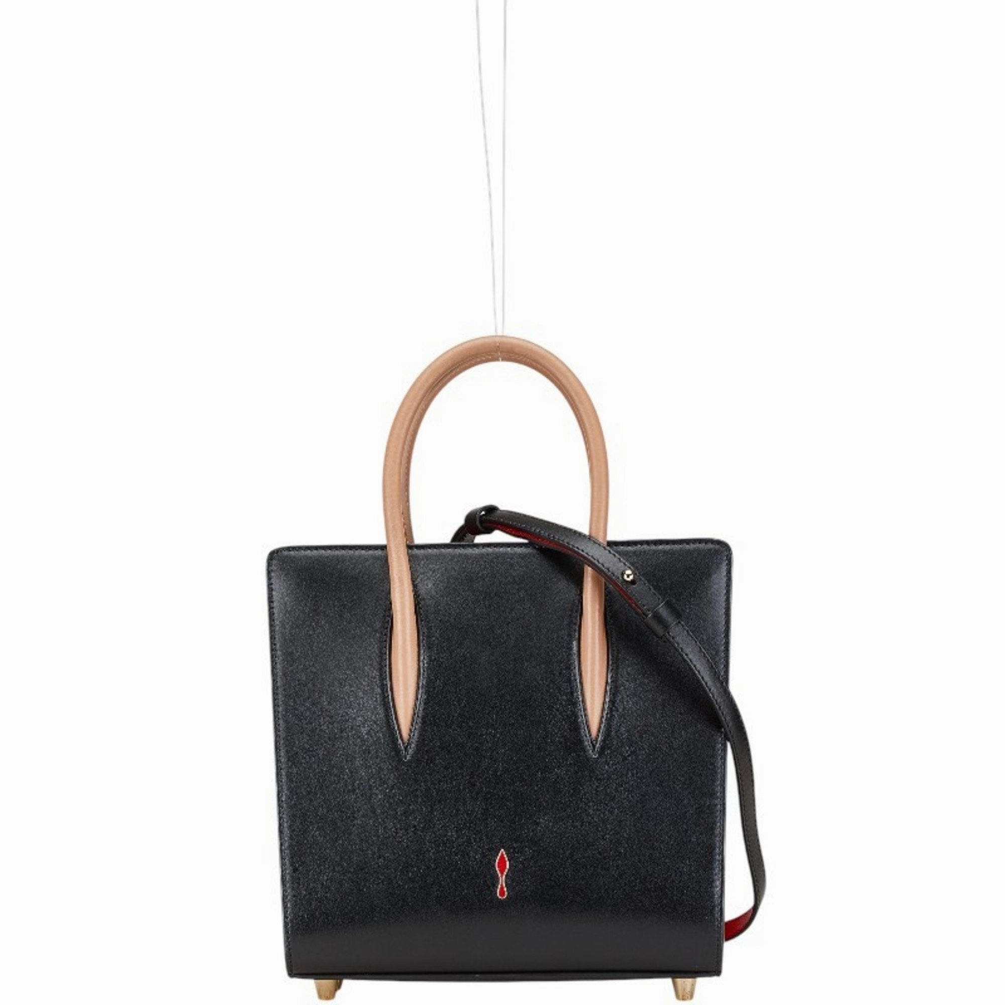 Christian Louboutin  Color Patent Leather Leather Handbag Shoulder Bag (Pre-Owned)