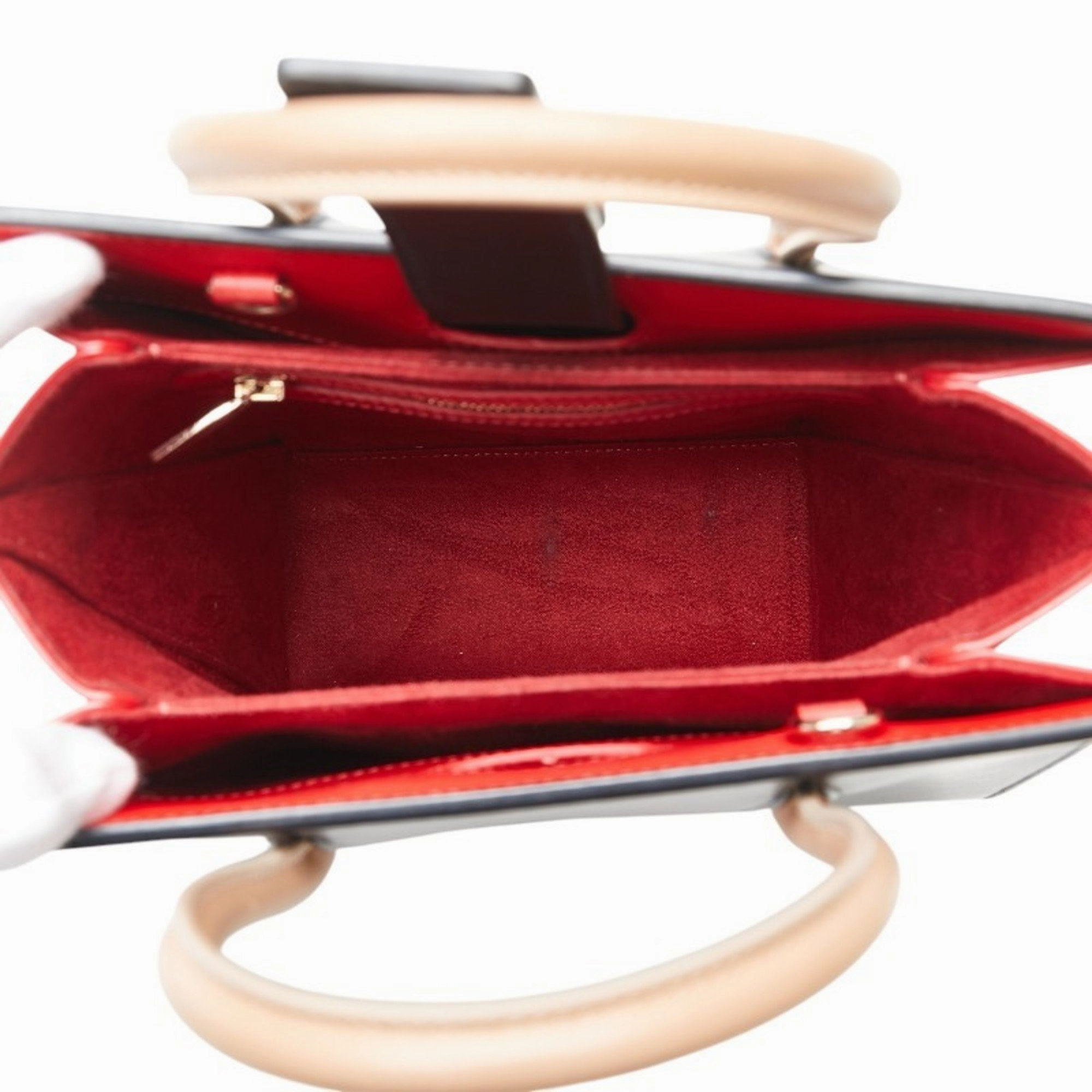 Christian Louboutin  Color Patent Leather Leather Handbag Shoulder Bag (Pre-Owned)