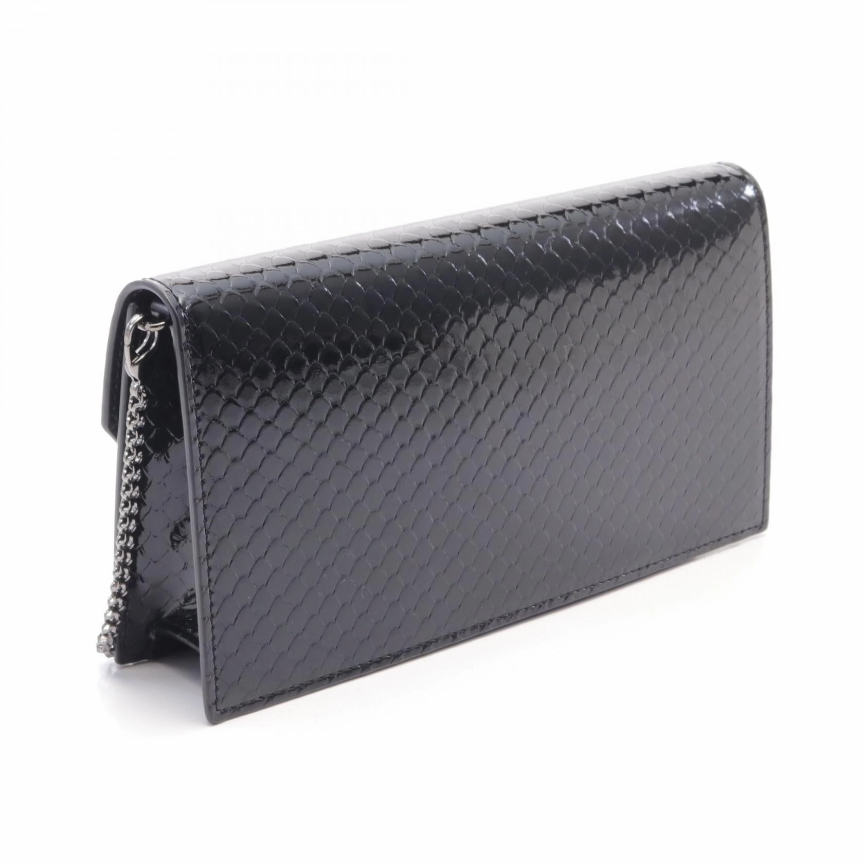 Christian Louboutin Patent Leather LOUBI54 Shoulder Bag