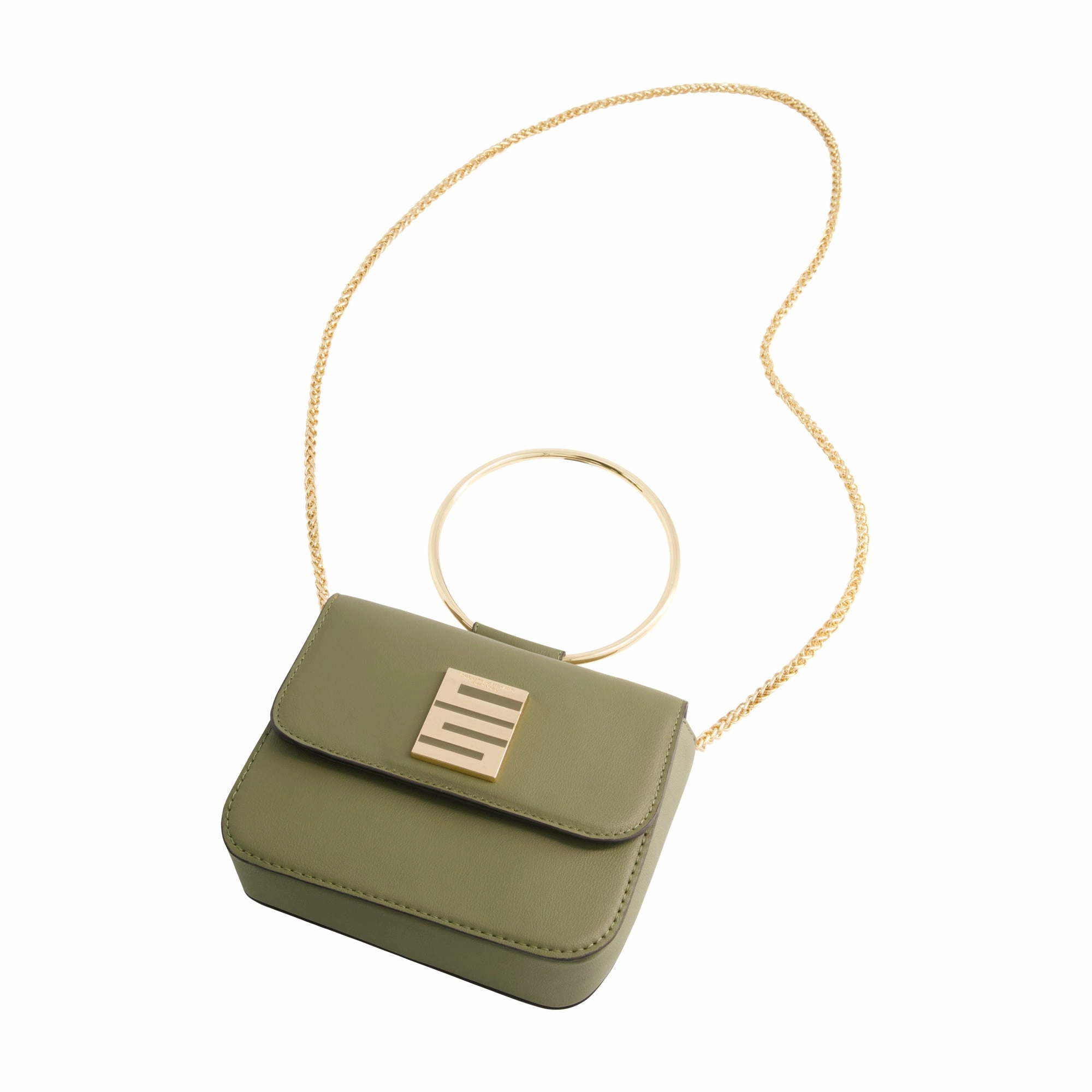 Christian Siriano New York Ring Handle Mini Flap Crossbody