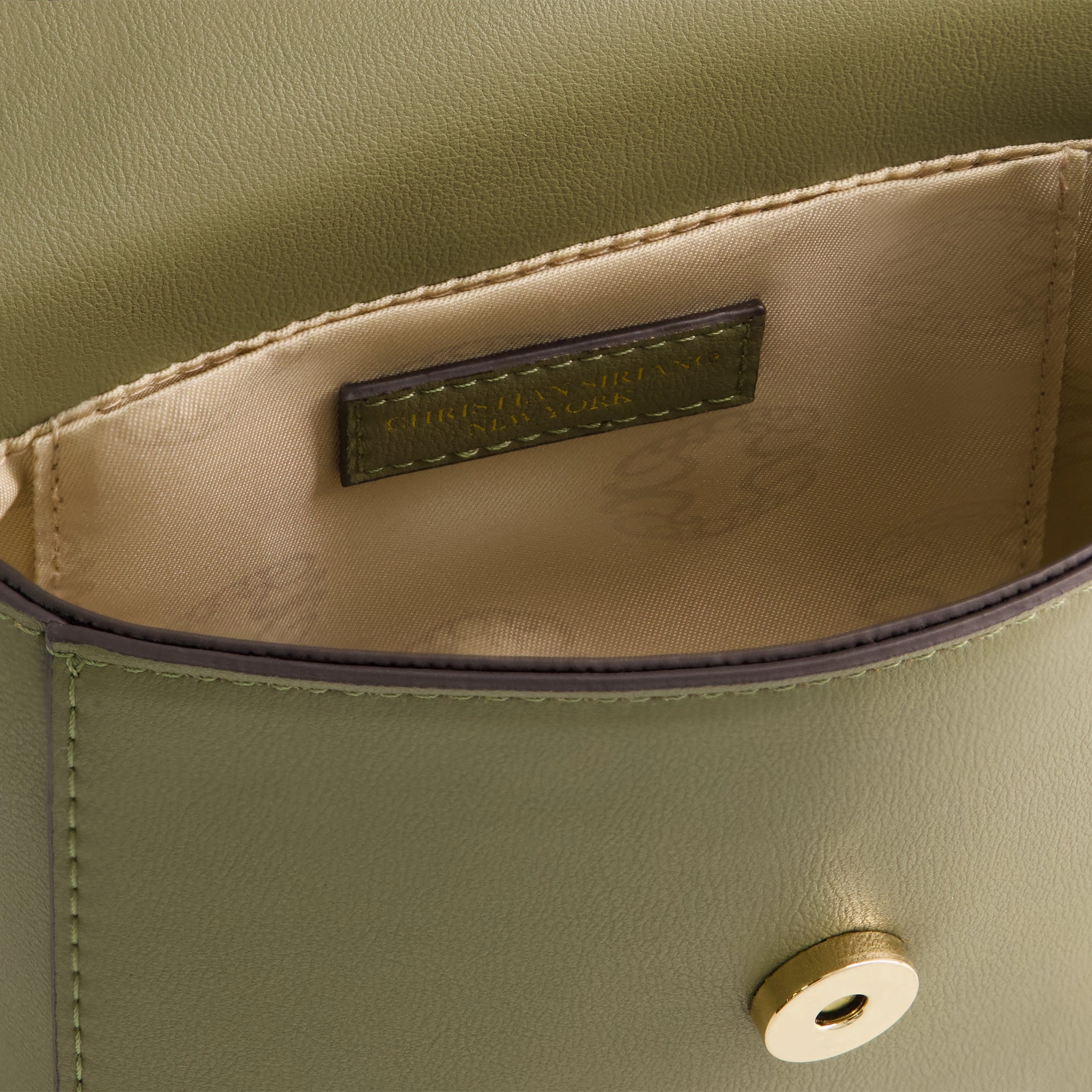 Christian Siriano New York Ring Handle Mini Flap Crossbody