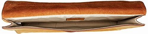 Claire Chase Madison Folio Briefcase, Saddle, One Size