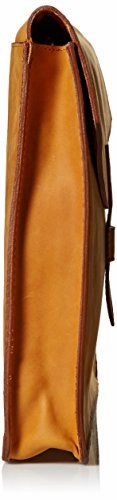 Claire Chase Madison Folio Briefcase, Saddle, One Size