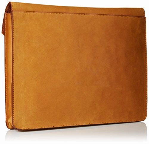 Claire Chase Madison Folio Briefcase, Saddle, One Size
