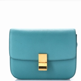 Classic Box Bag Grainy Leather Medium