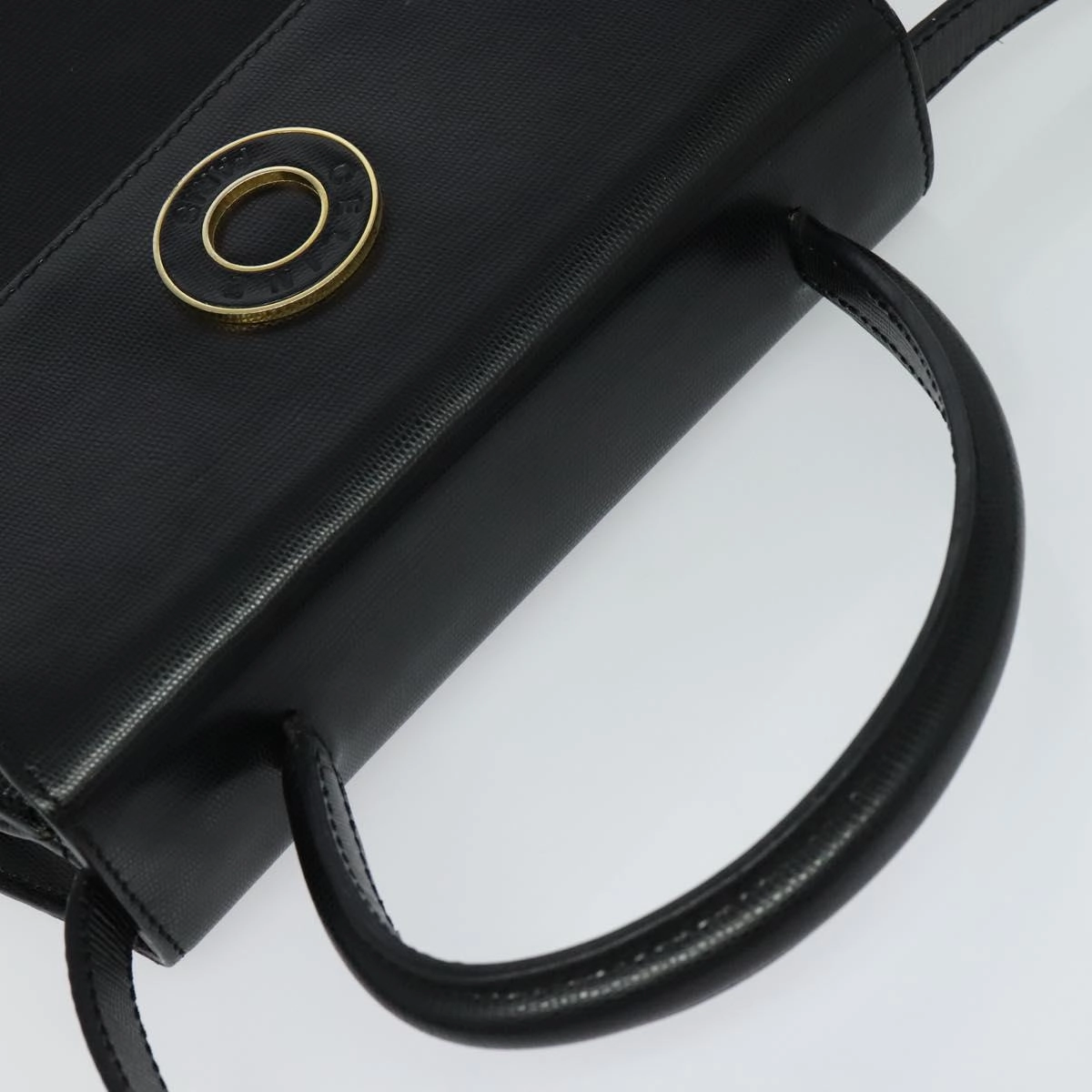 Cline Logo Du Cercle Leather Shoulder Bag (Pre-Owned)