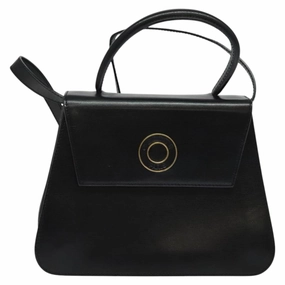Cline Logo Du Cercle Leather Shoulder Bag (Pre-Owned)