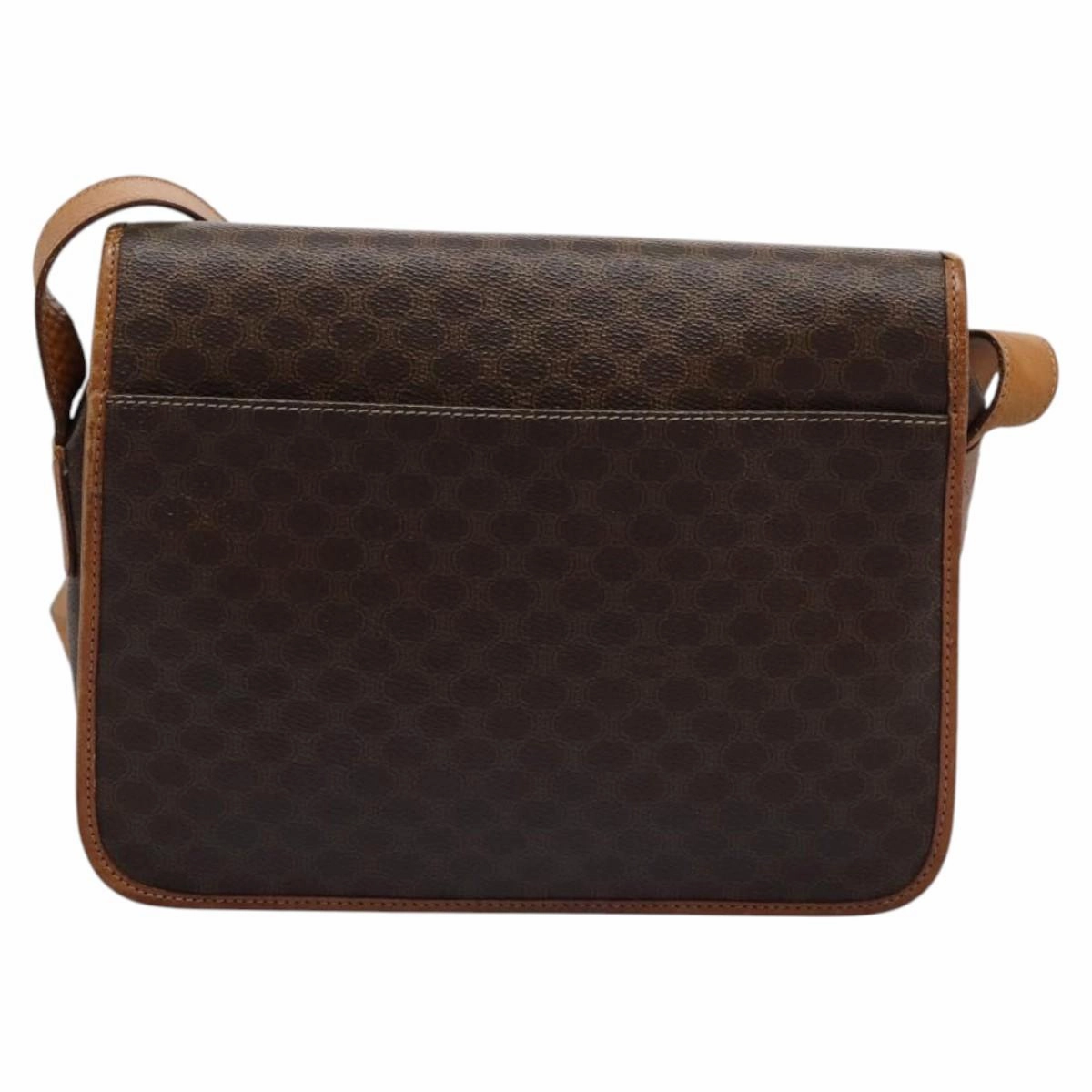 Cline Macadam Canvas Shoulder Bag (Pre-Owned)