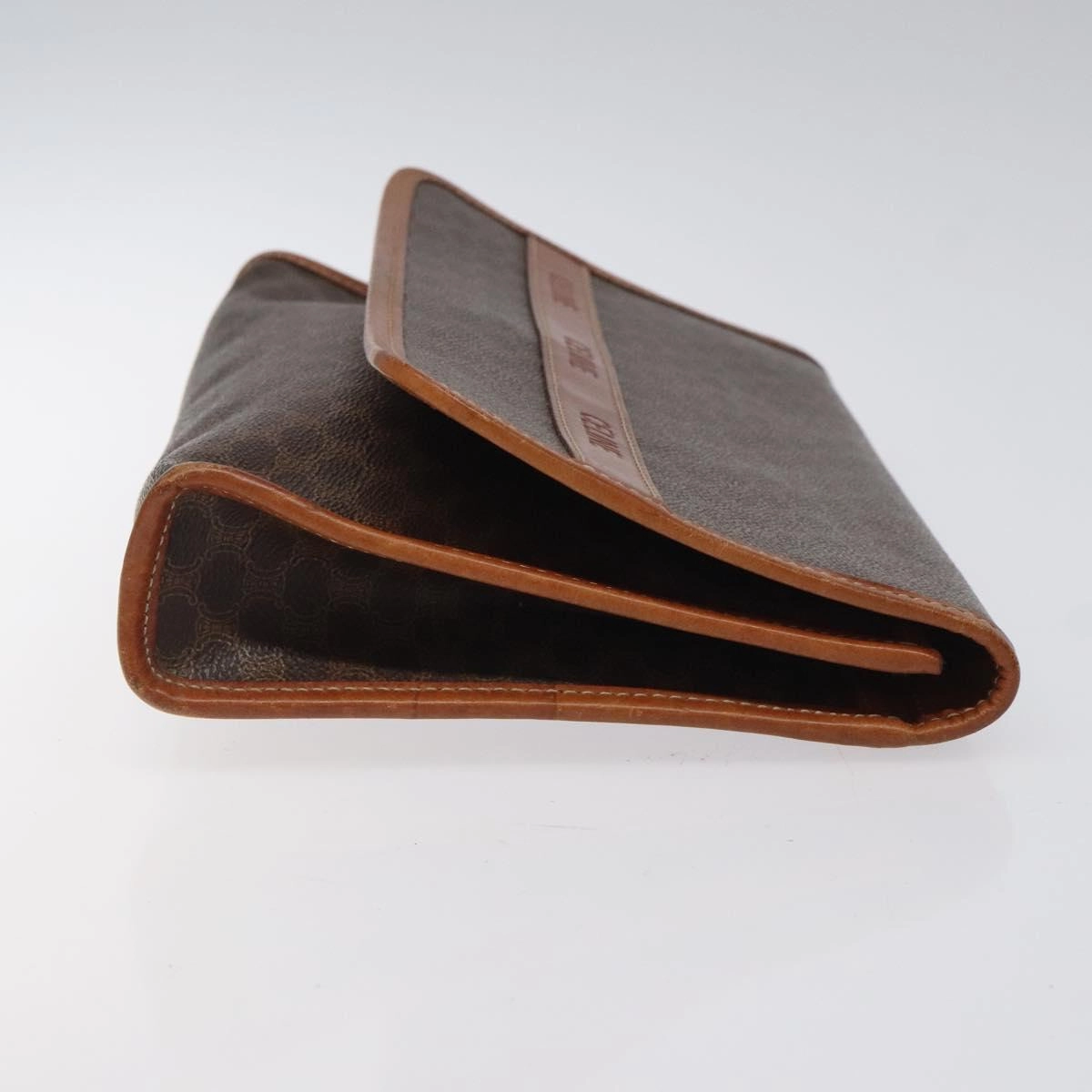 Cline Macadam Canvas Shoulder Bag (Pre-Owned)