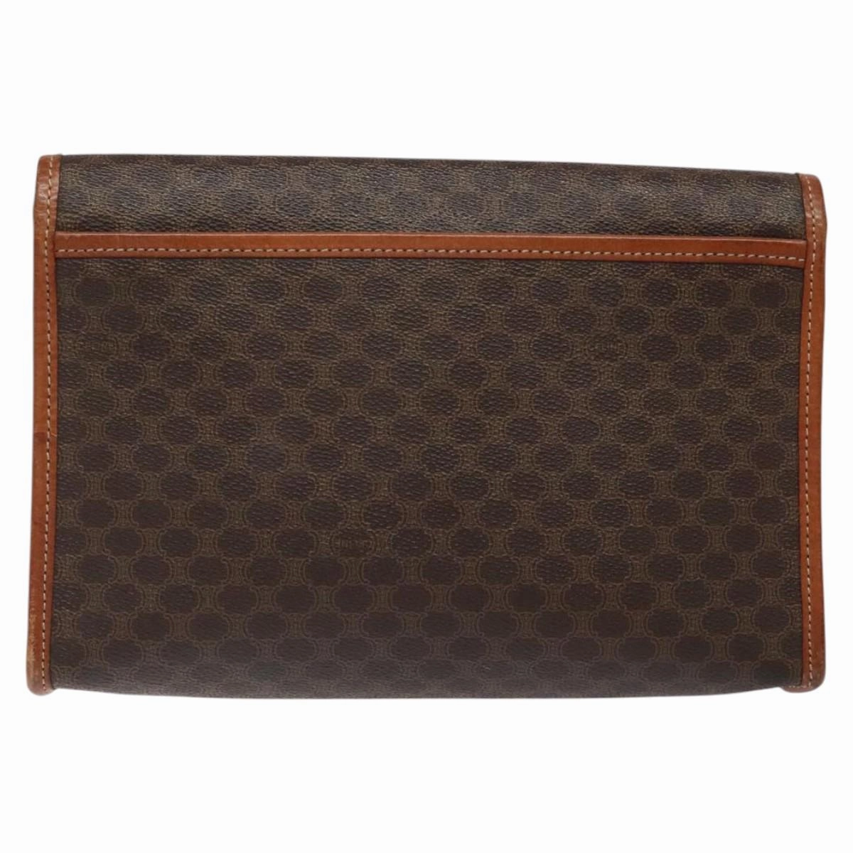 Cline Macadam Canvas Shoulder Bag (Pre-Owned)
