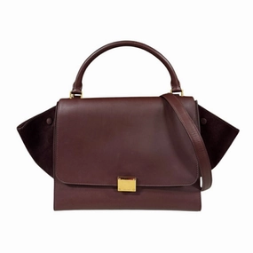 Cline Trapze Leather Shoulder Bag (Pre-Owned)