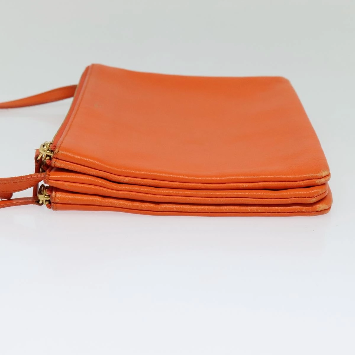 Cline Trio Leather Shoulder Bag (Pre-Owned)