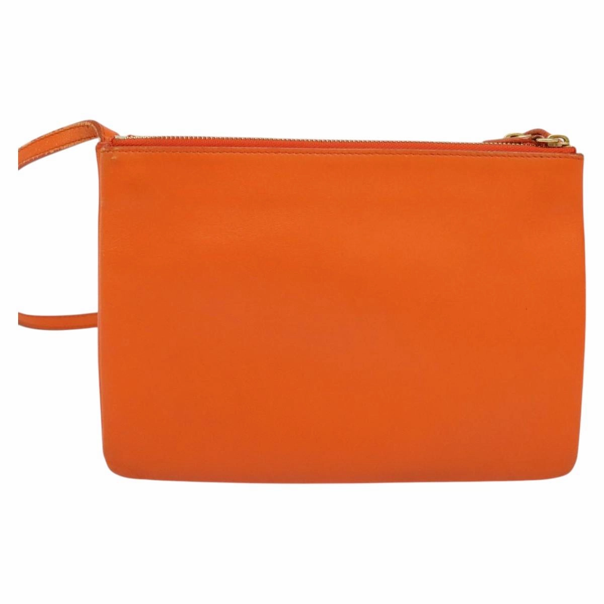 Cline Trio Leather Shoulder Bag (Pre-Owned)