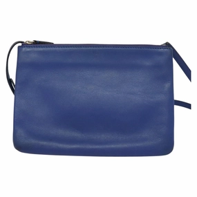 Cline Trio Leather Shoulder Bag (Pre-Owned)