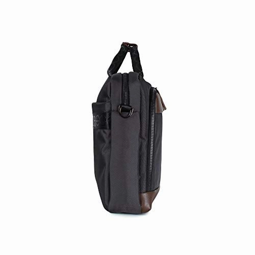 Cloe Uomo Water Resistant Laptop Briefcase in Brown Color