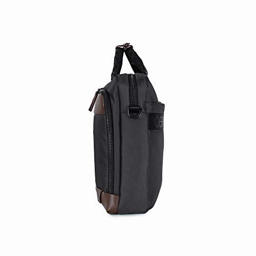 Cloe Uomo Water Resistant Laptop Briefcase in Brown Color