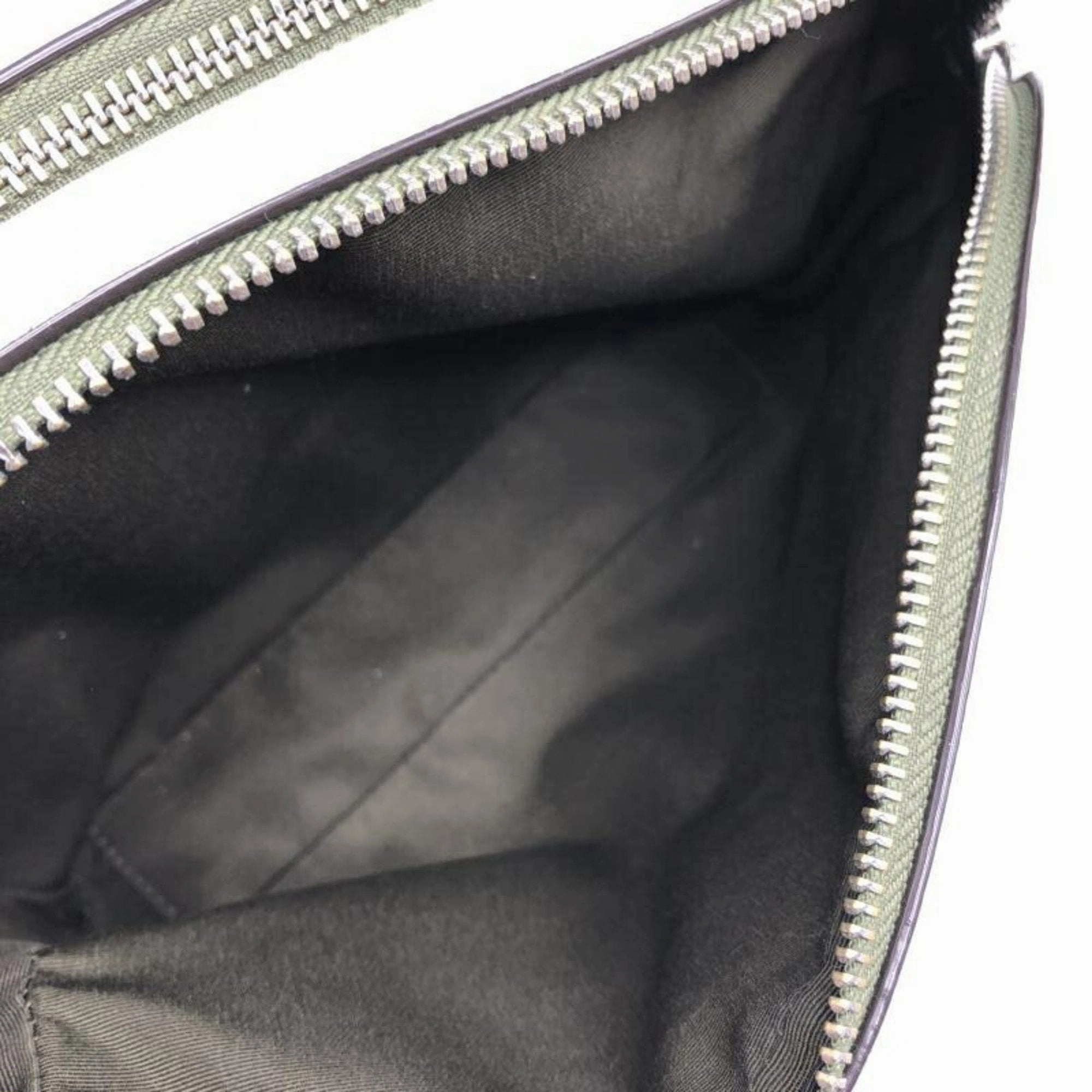 Coach blue  Signature Line Shoulder Bag (Pre-Owned)