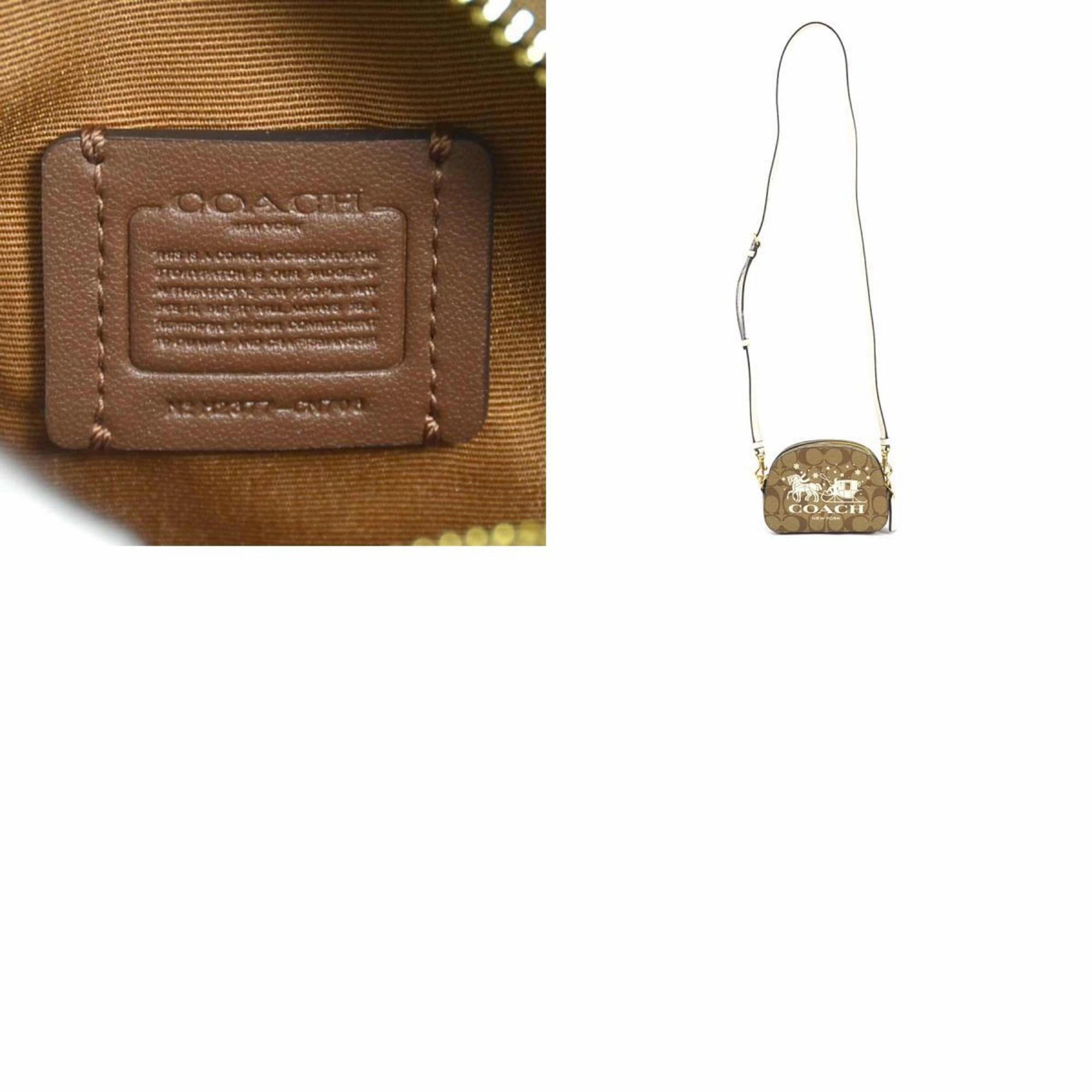 Coach  Canvas Shoulder Bag (Pre-Owned)