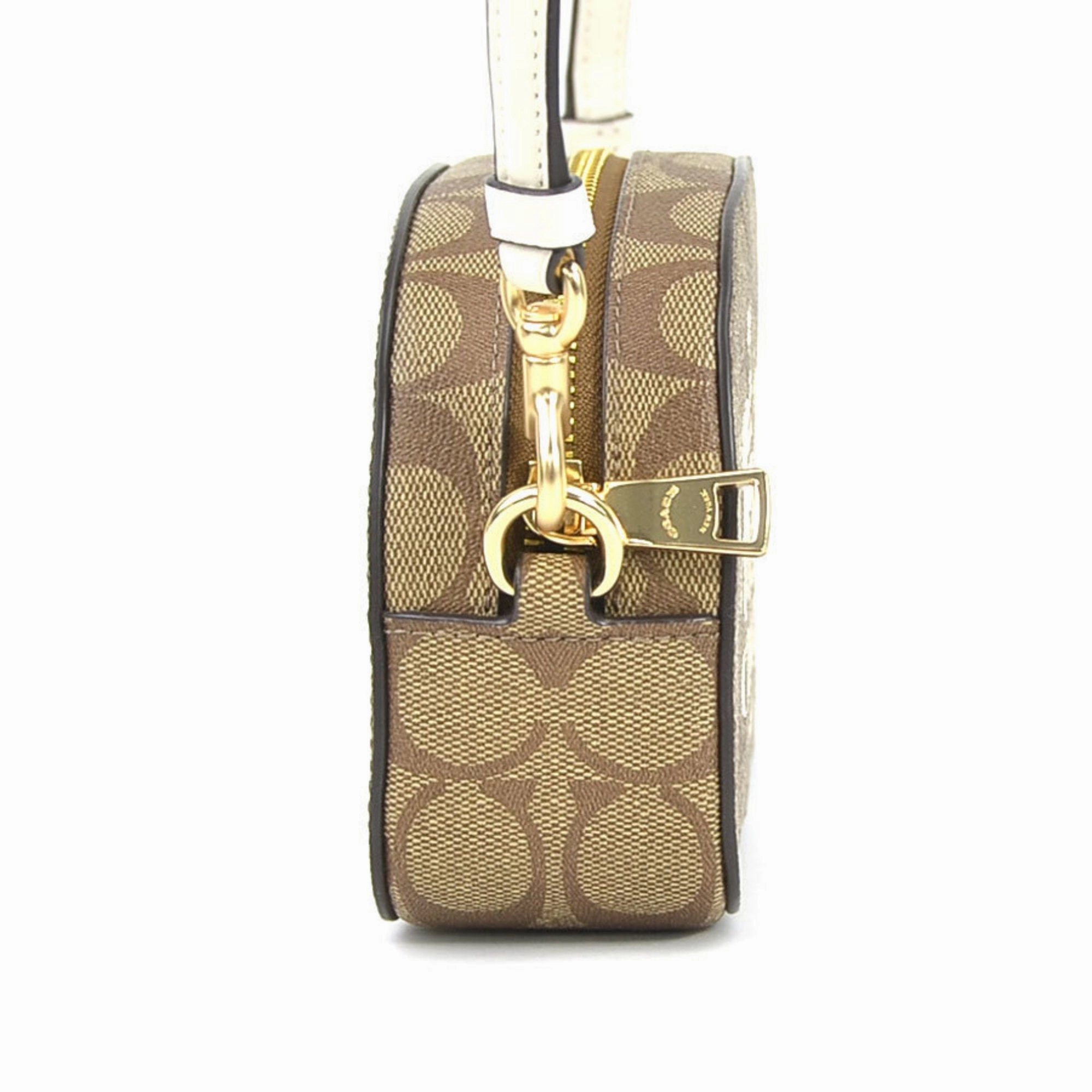 Coach  Canvas Shoulder Bag (Pre-Owned)