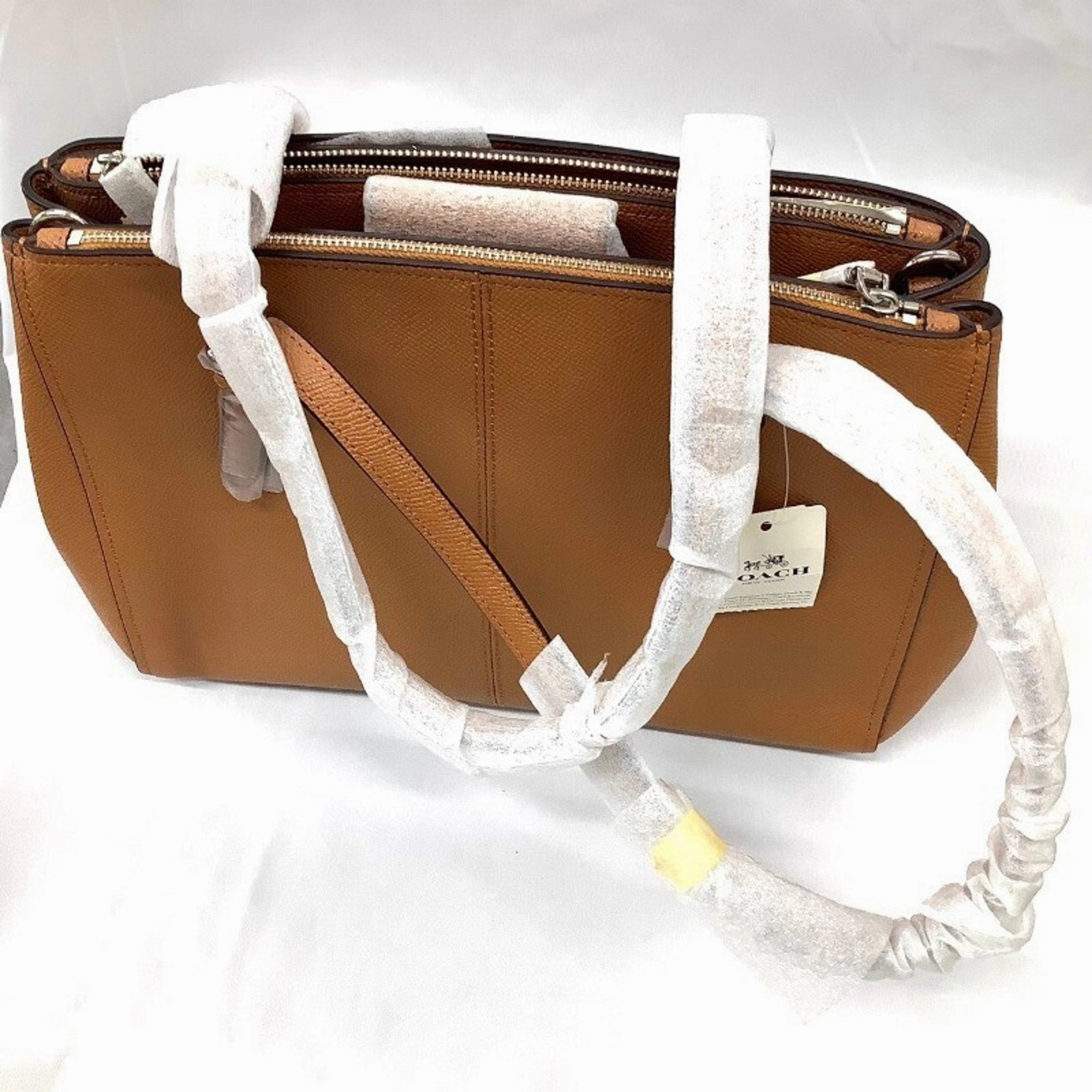 Coach Leather Handbag (Pre-Owned)