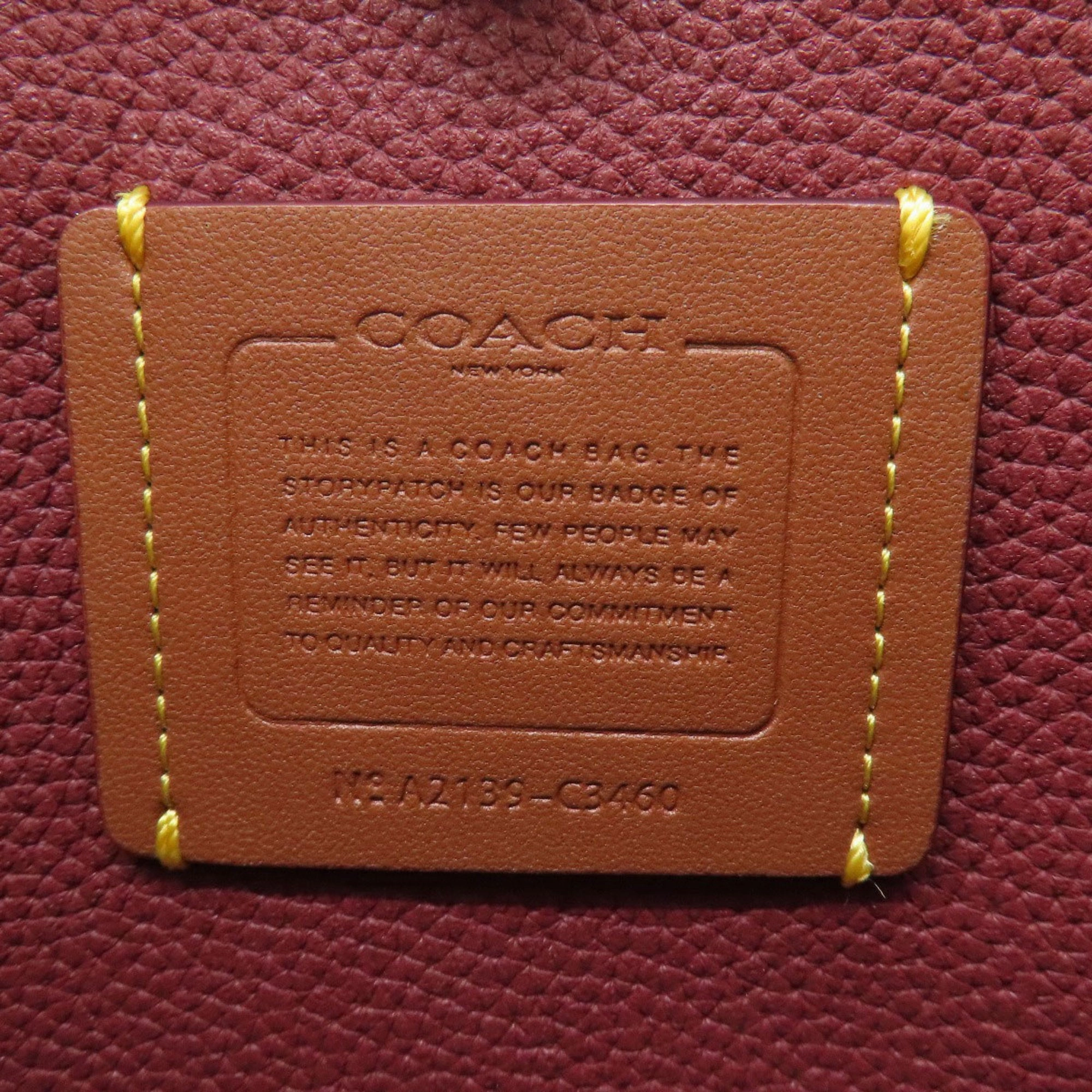Coach  Leather Handbag (Pre-Owned)