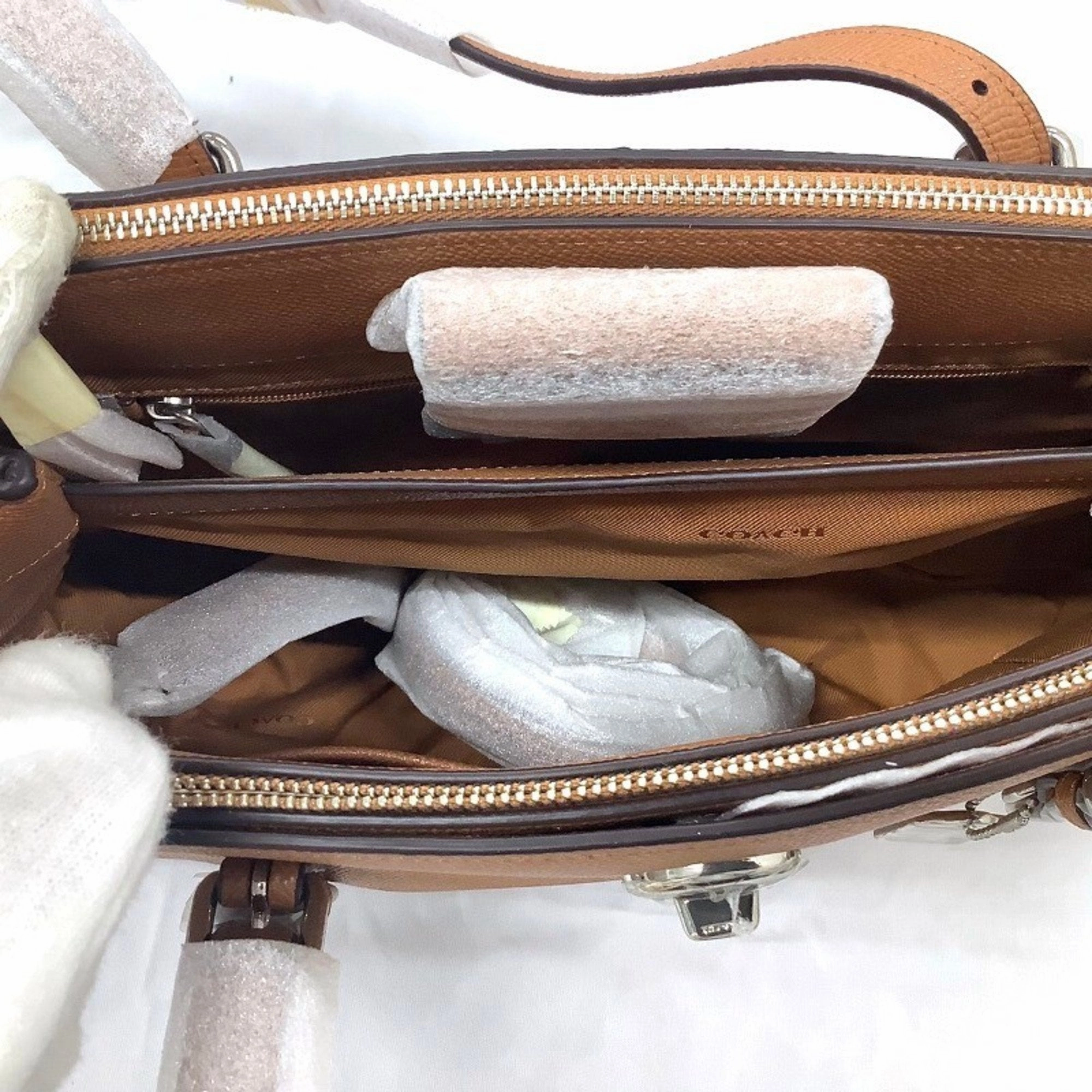 Coach Leather Handbag (Pre-Owned)