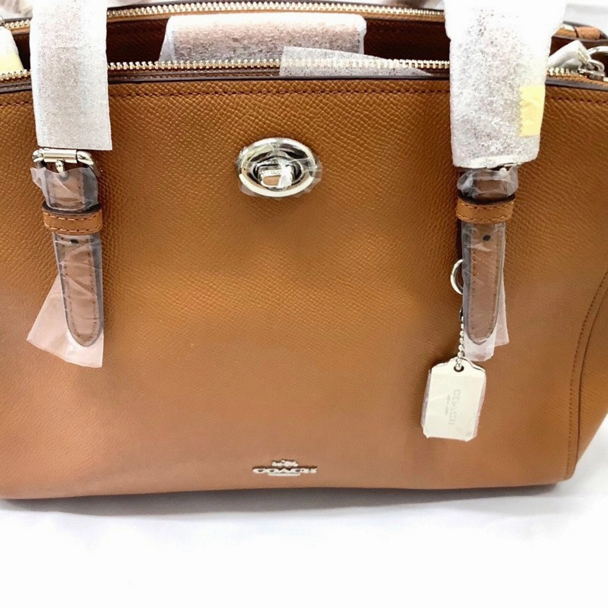 Coach Leather Handbag (Pre-Owned)