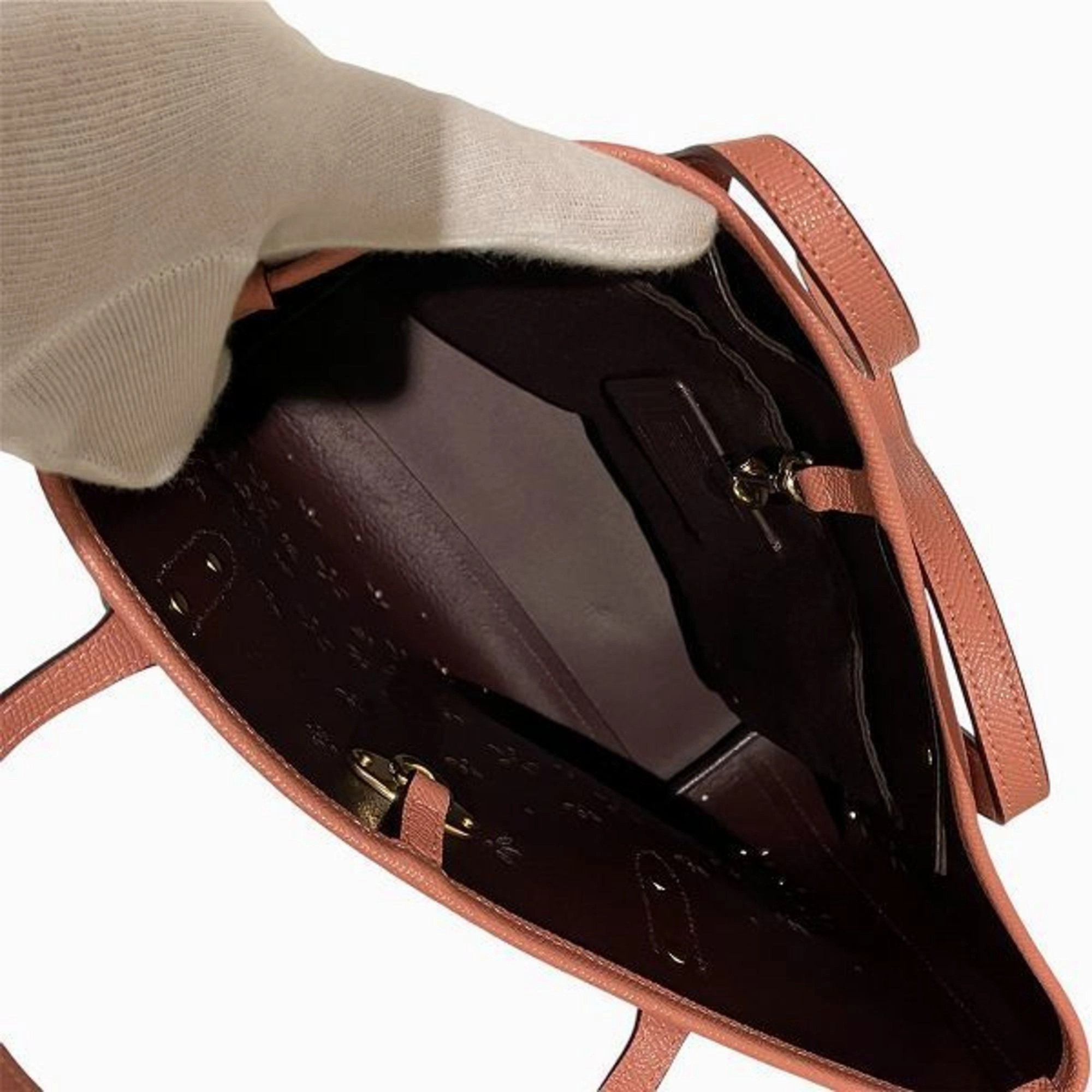 Coach  Leather Handbag (Pre-Owned)