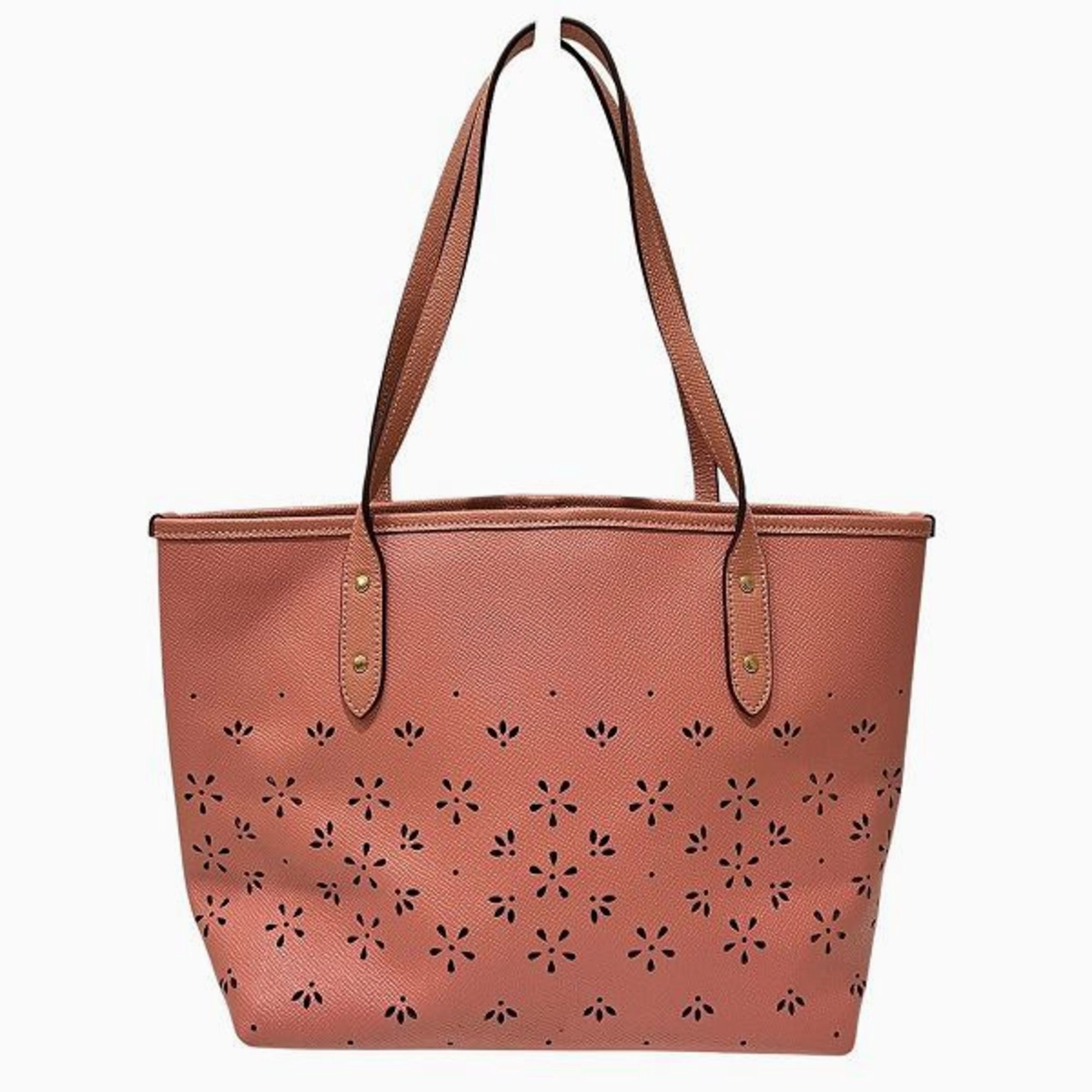 Coach  Leather Handbag (Pre-Owned)