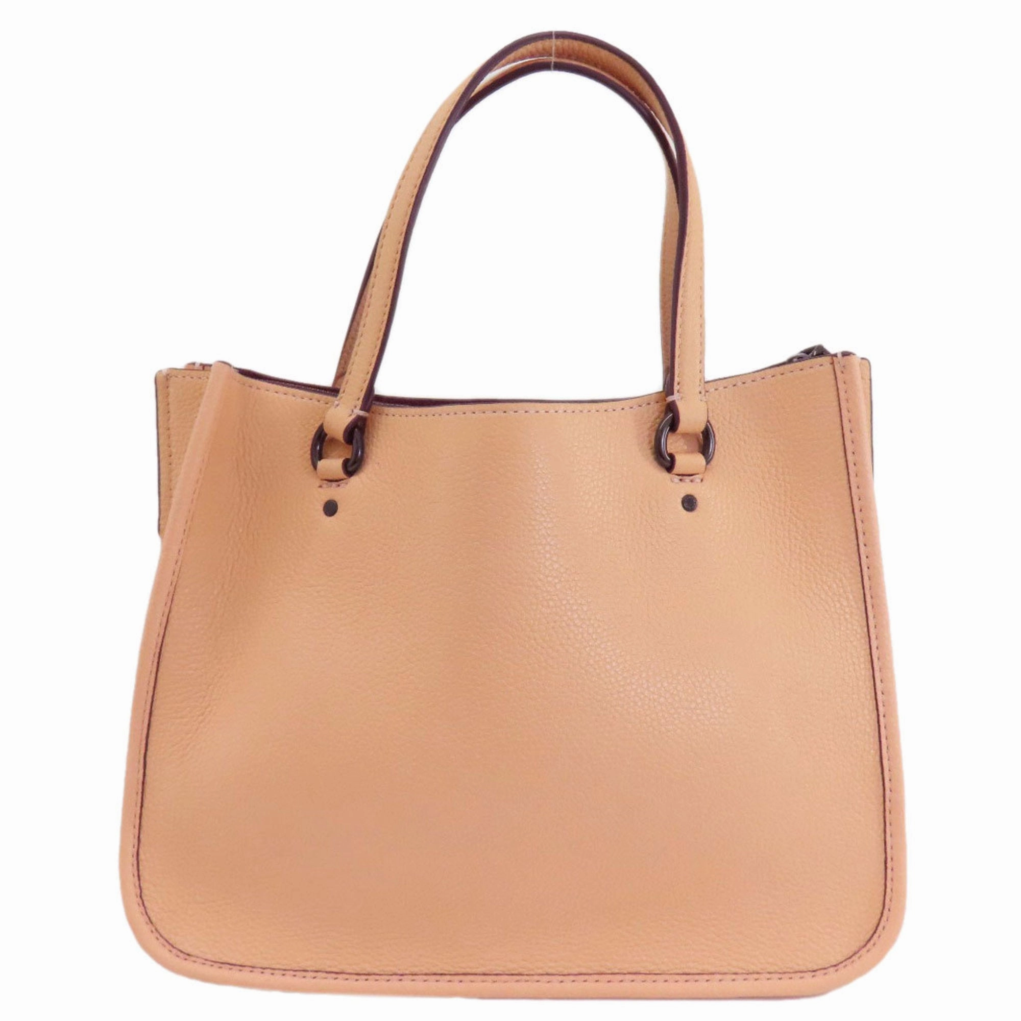 Coach  Leather Handbag (Pre-Owned)