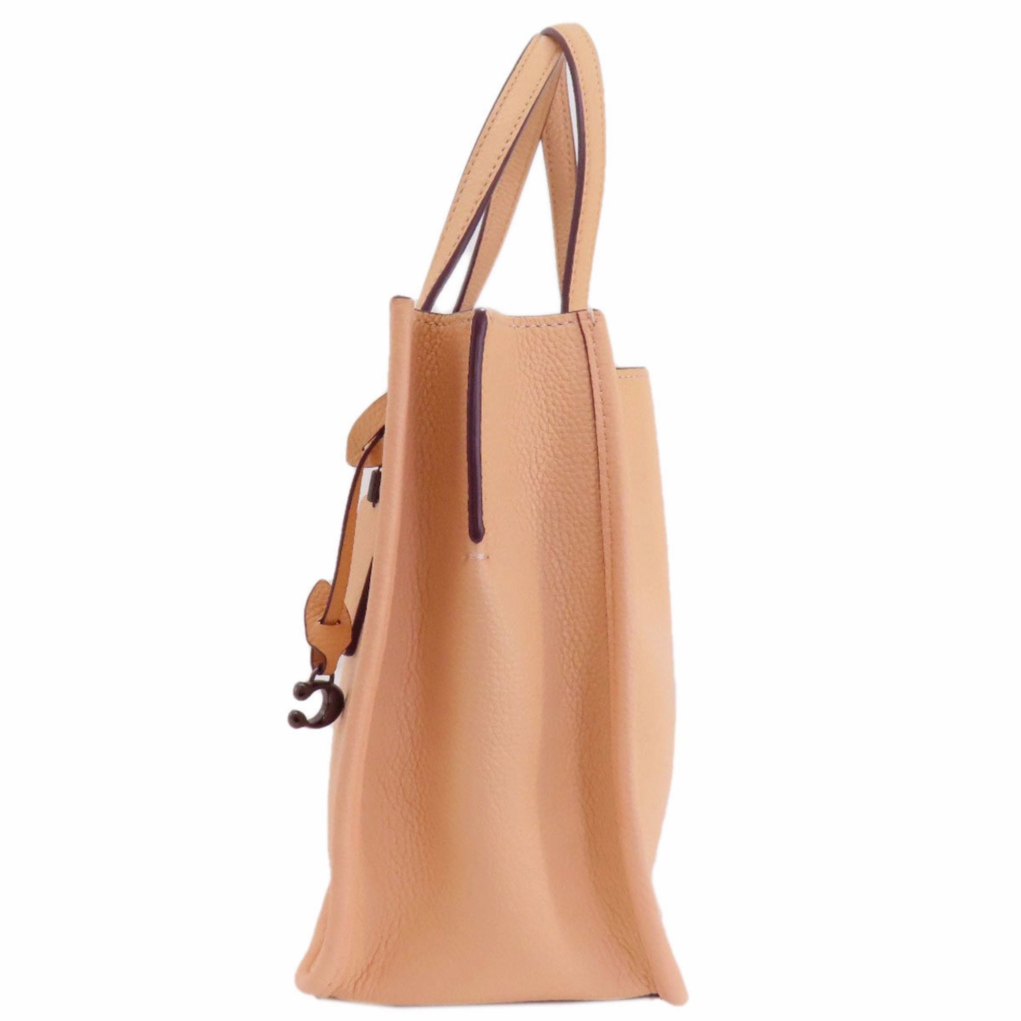 Coach  Leather Handbag (Pre-Owned)