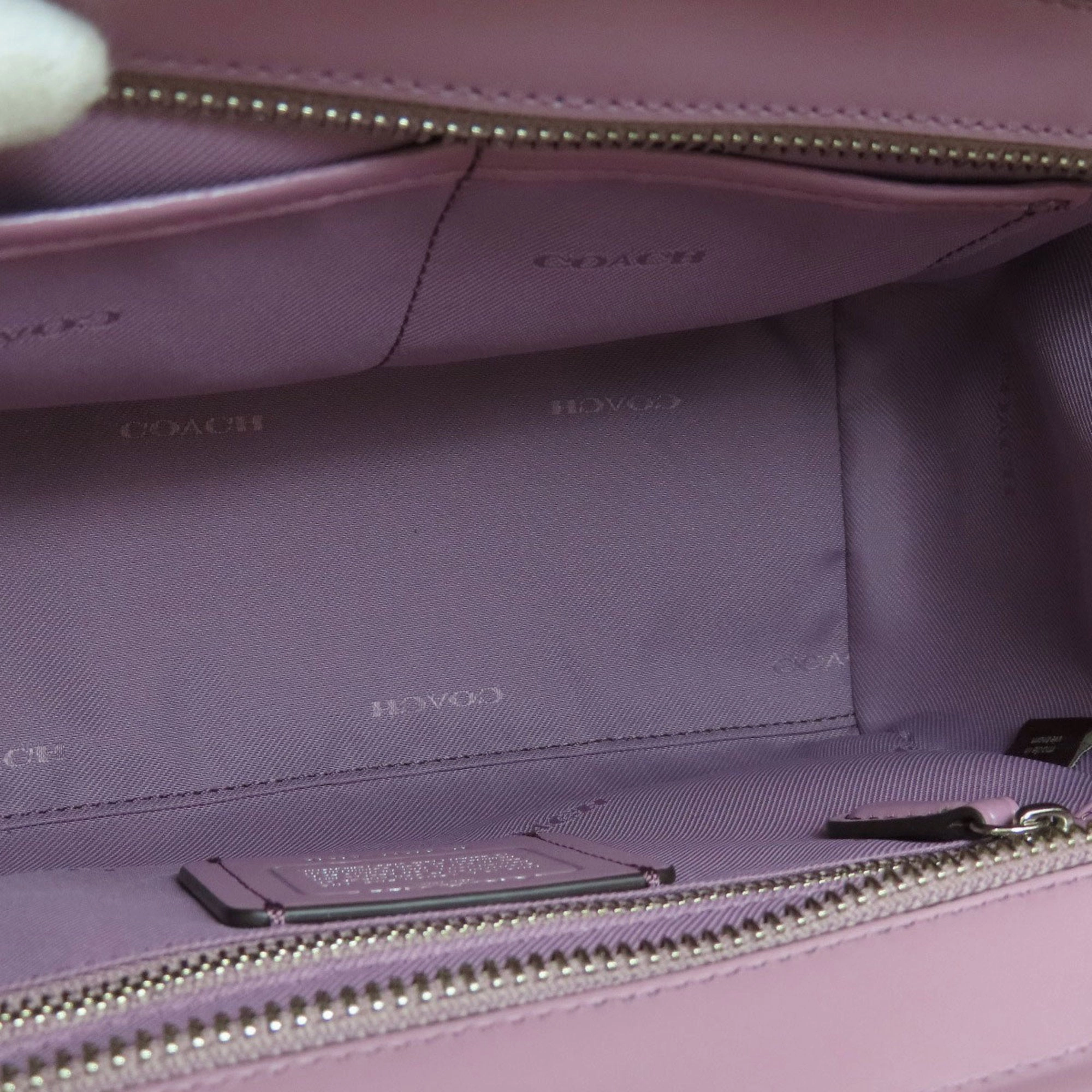 Coach  Leather Handbag (Pre-Owned)