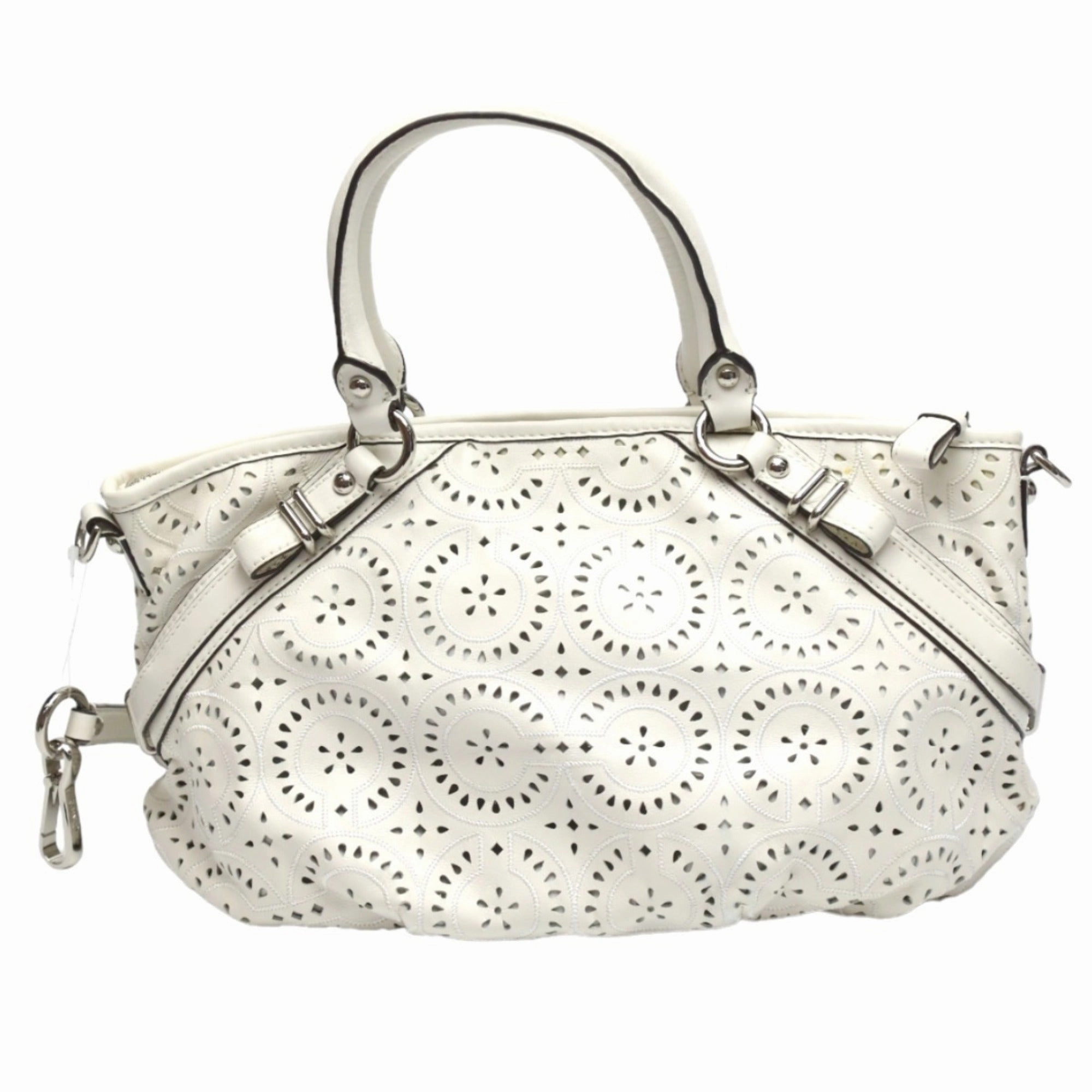 Coach  Leather Handbag (Pre-Owned)