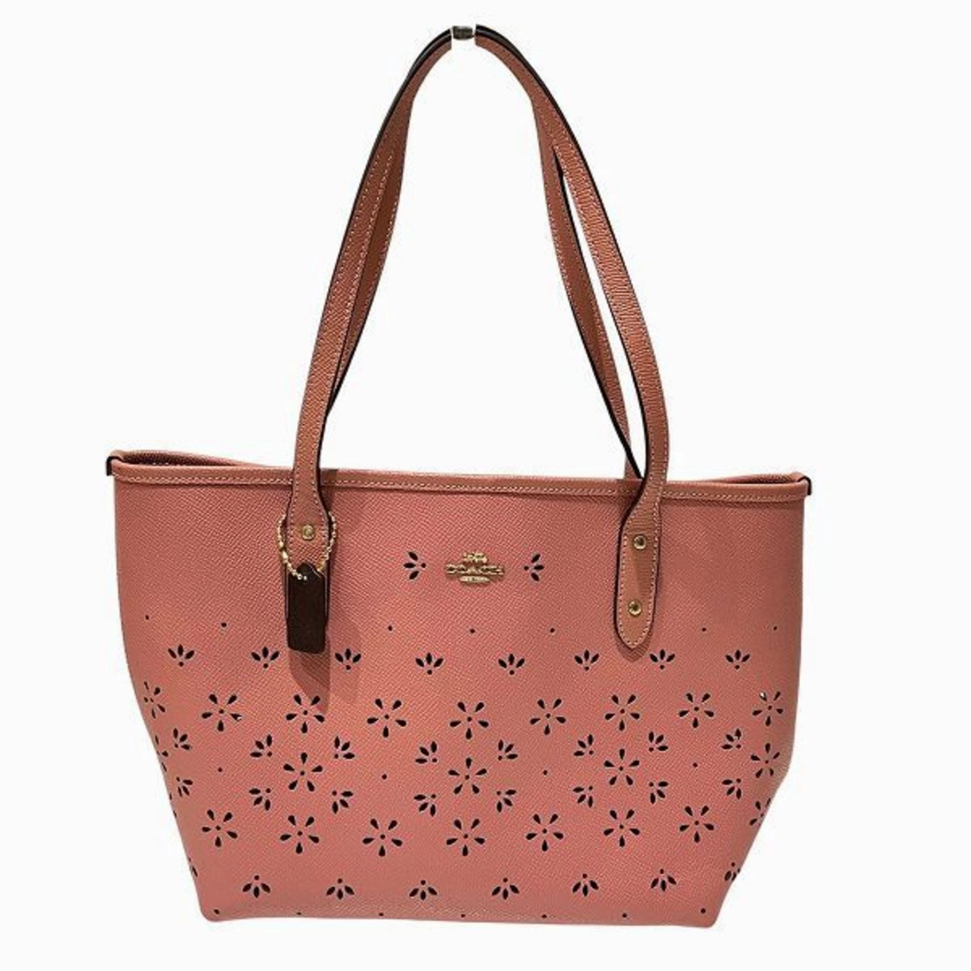 Coach  Leather Handbag (Pre-Owned)