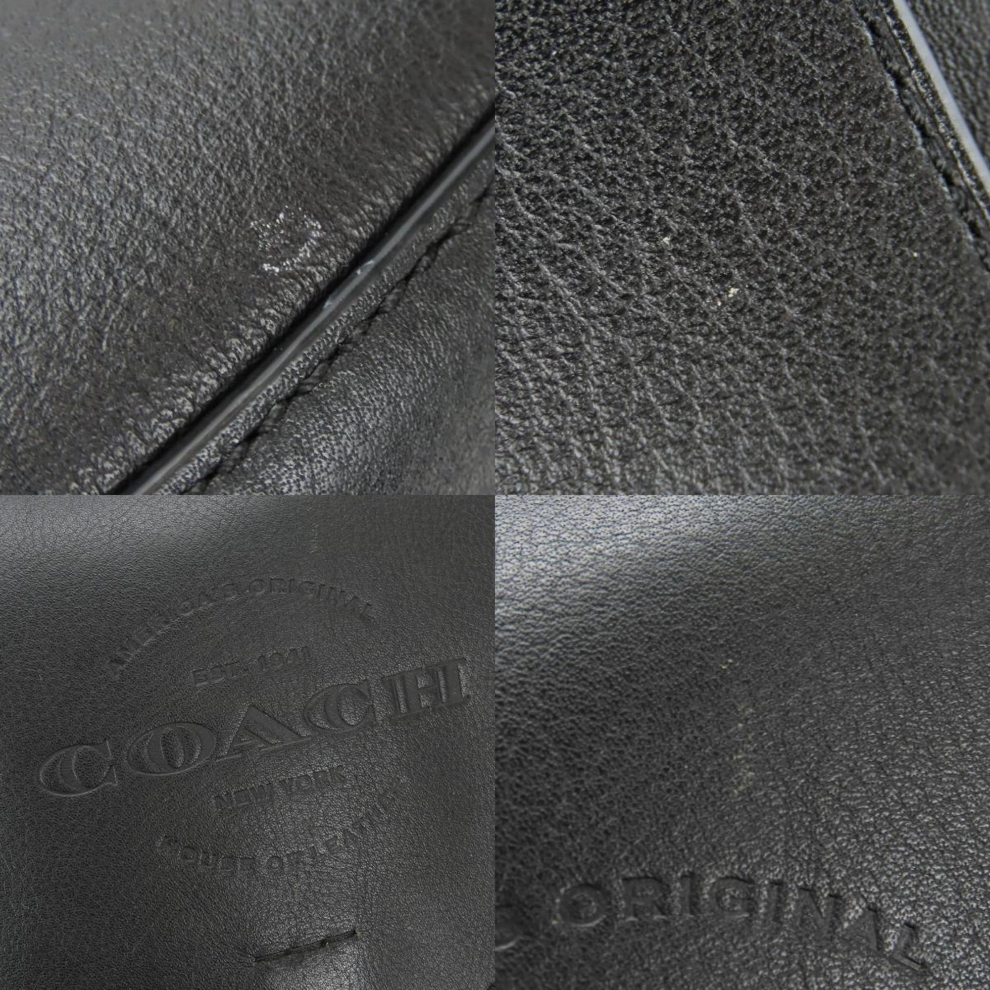 Coach Leather Pochette Shoulder Bag (Pre-Owned)