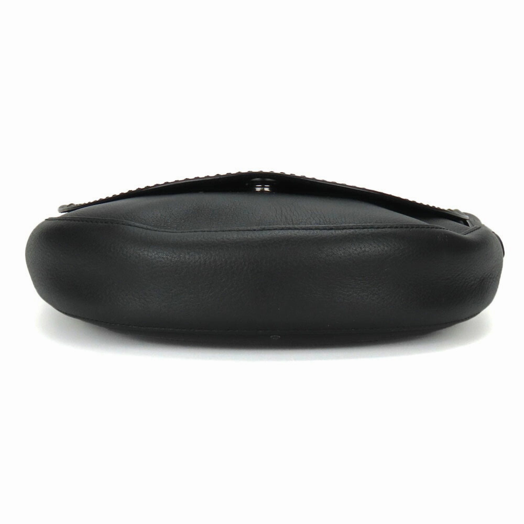 Coach Leather Pochette Shoulder Bag (Pre-Owned)