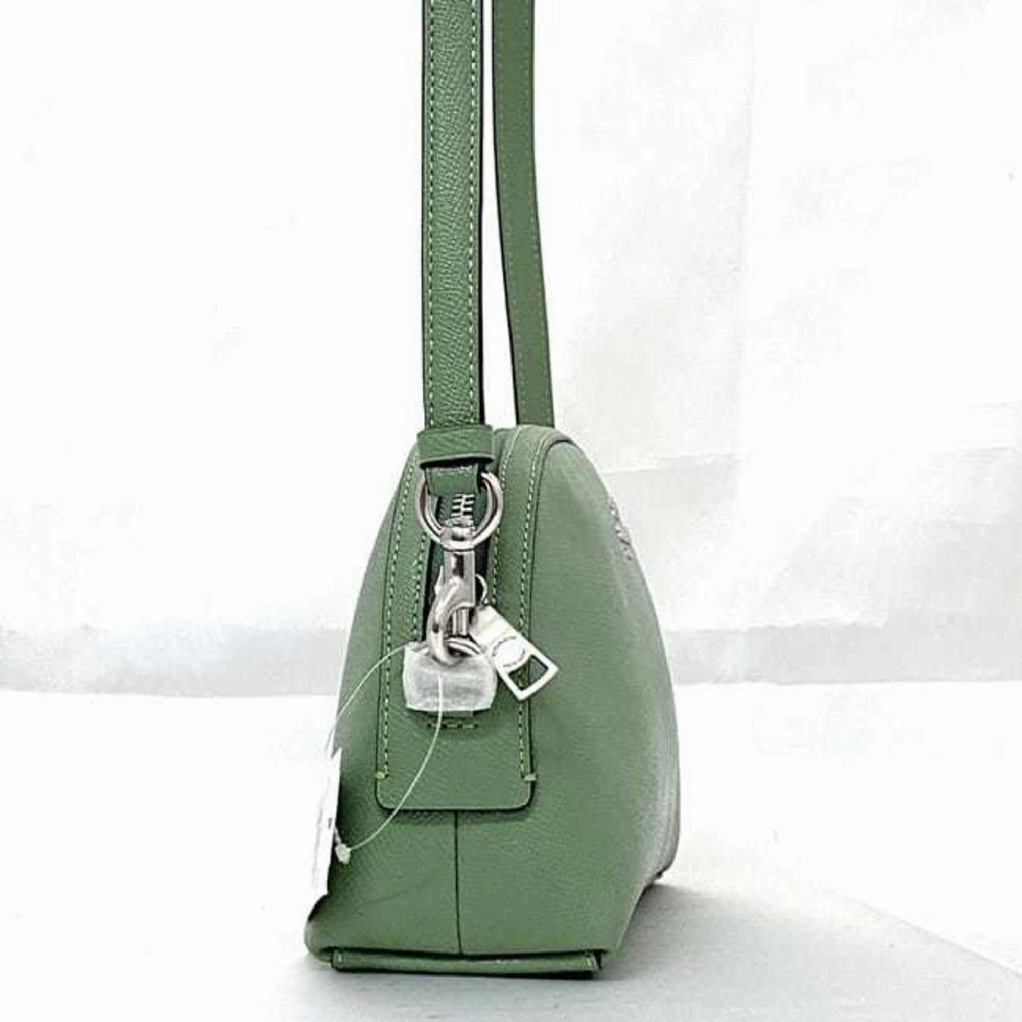 Coach Leather Shoulder Bag (Pre-Owned)