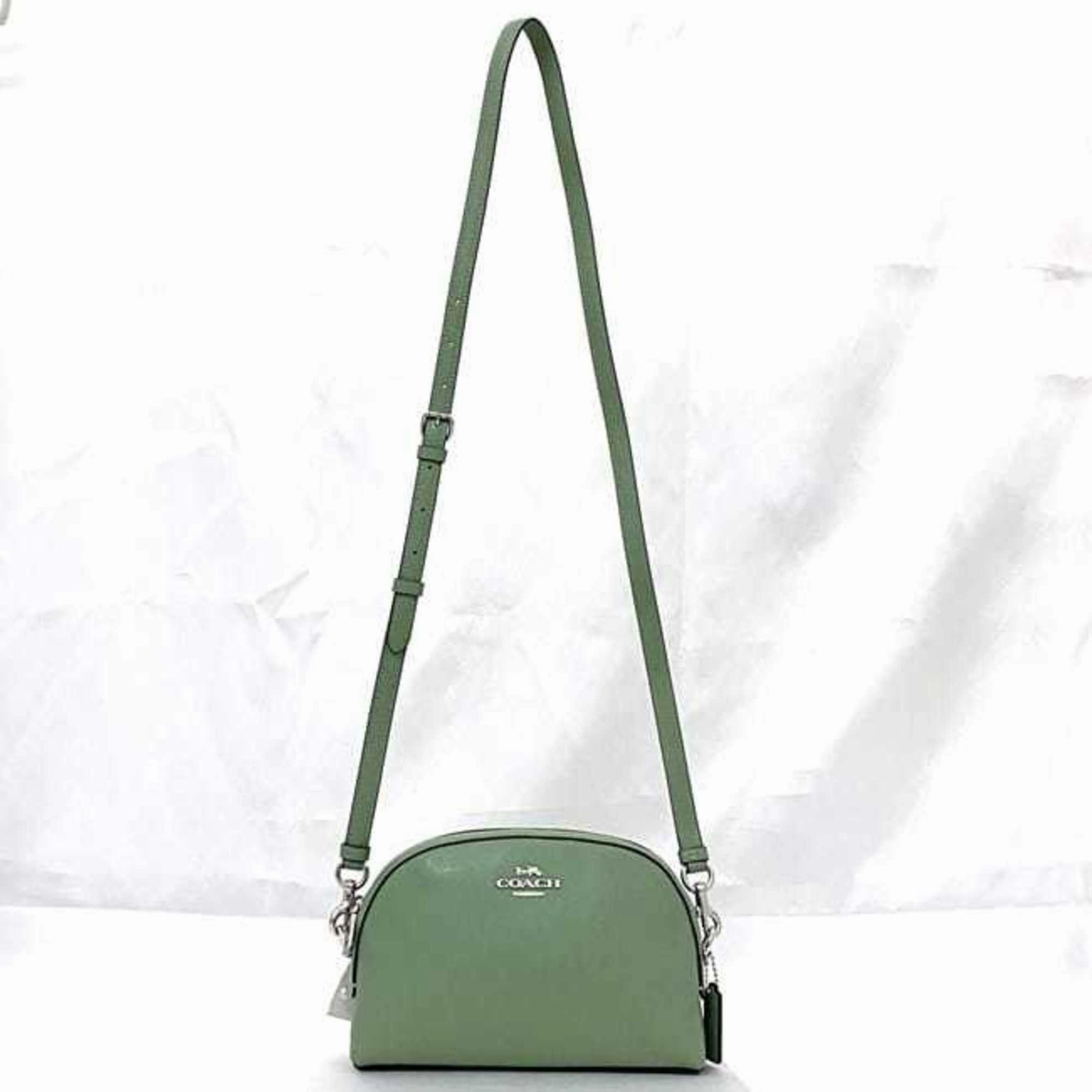 Coach Leather Shoulder Bag (Pre-Owned)